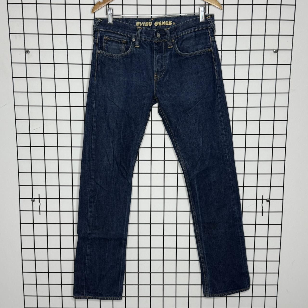 Evisu Evisu Jeans Denim Blue Vintage Selvedge Denim Size US 36 / EU 52 - 3 Thumbnail