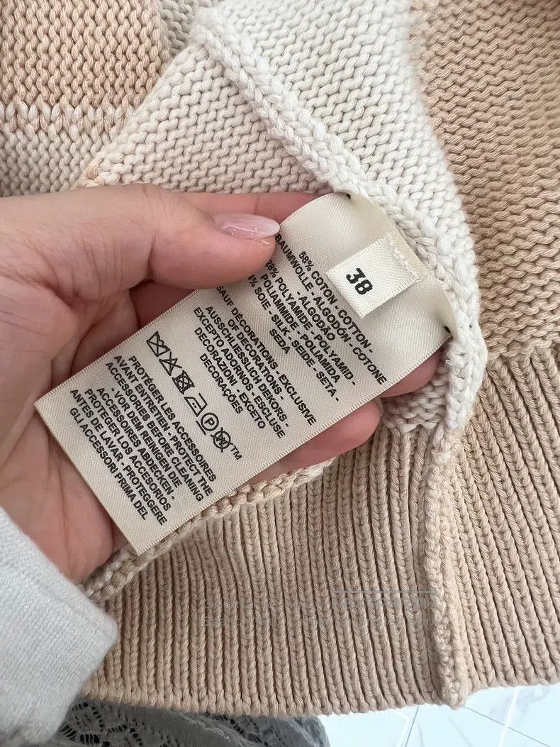 Hermes Hermes Women's Cardigan, Beige, Fall/Winter 2025 Size XS / US 0-2 / IT 36-38 - 5 Thumbnail