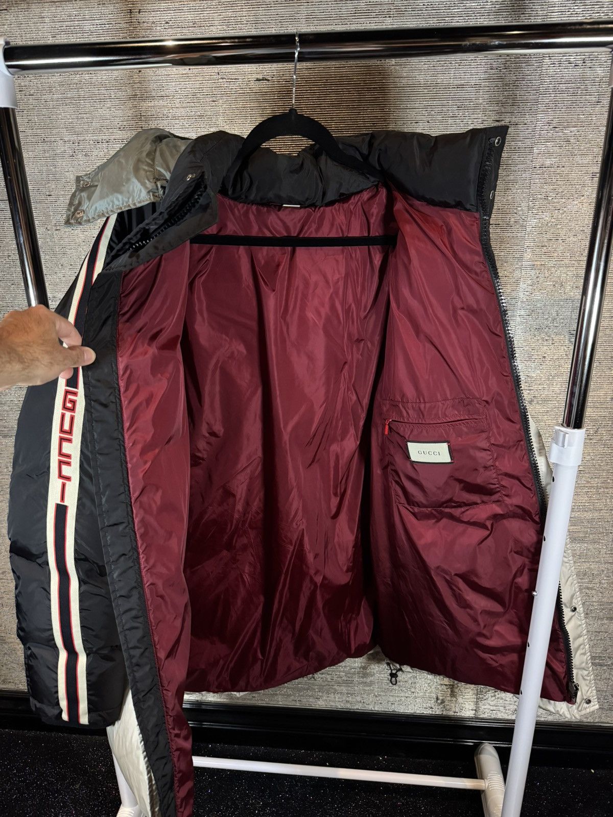 Gucci Gucci Color Blocking Down Jacket/Parka Size US L / EU 52-54 / 3 - 11 Thumbnail