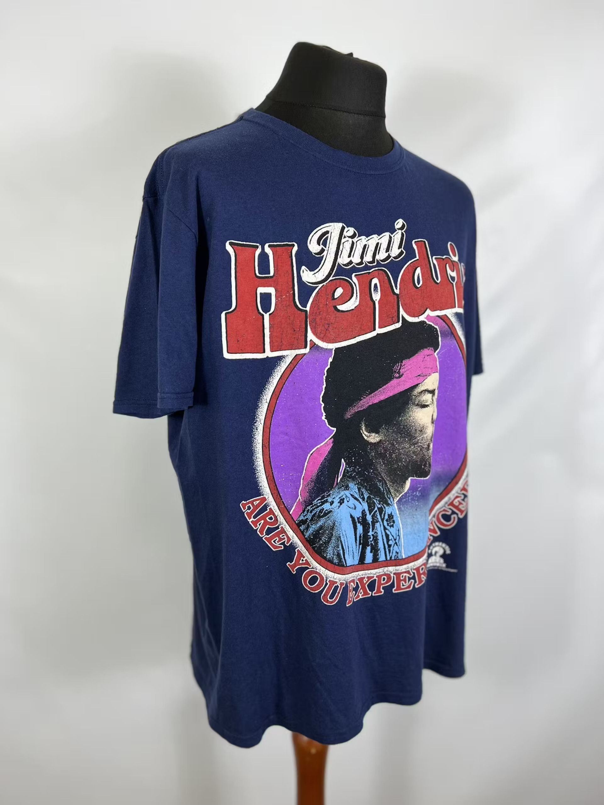 Band Tees × Jimi Hendrix Jimi Hendrix 2014 T-shirt Size US XL / EU 56 / 4 - 2 Thumbnail