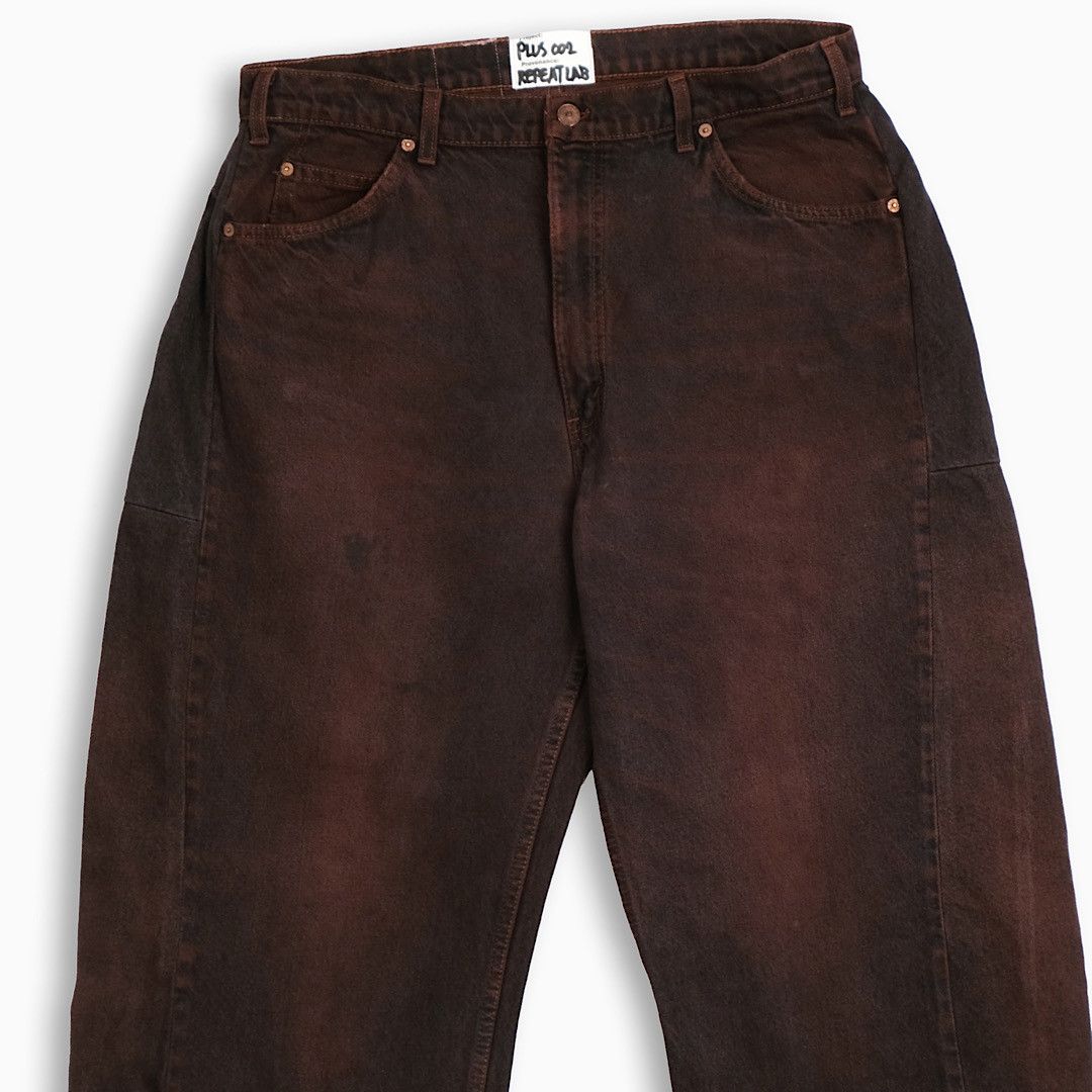 Japanese Brand × Levi's × Vintage REPEAT PLUS 002 Dirty Brown 35 Inch (RP002W3501) Size US 35 - 3 Thumbnail