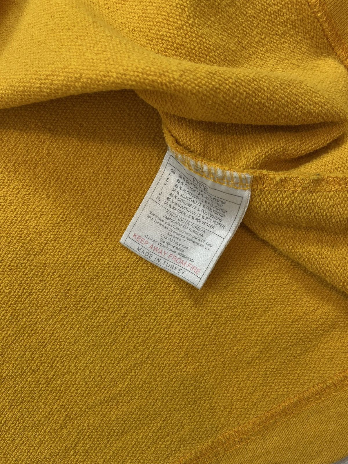 Nike × Vintage 90s Nike Big Central Swoosh Vintage Y2K Oversized Sweatshirt Size US M / EU 48-50 / 2 - 5 Thumbnail