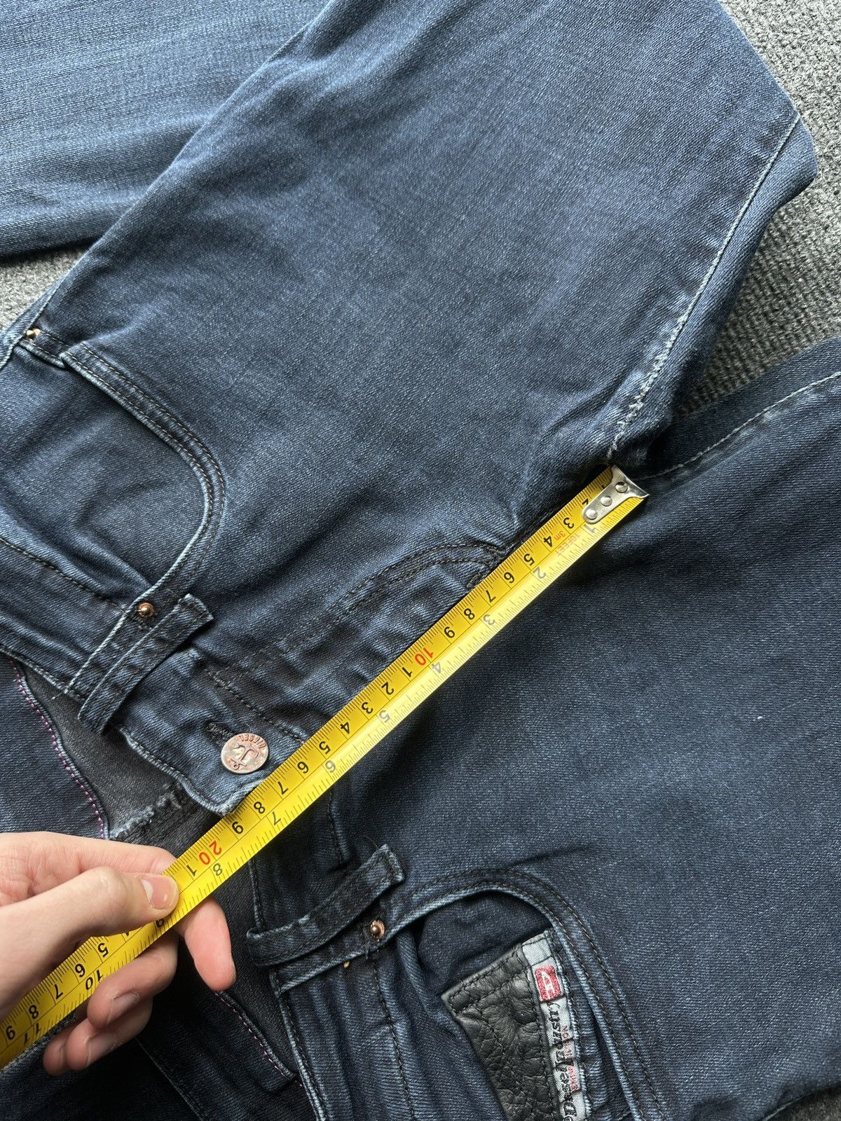 Diesel 🚨 DIESEL IFSIXWASNINE JEANS DENIM RARE Y2K FIT GOTHIC PUNK Size 30" / US 8 / IT 44 - 23 Thumbnail