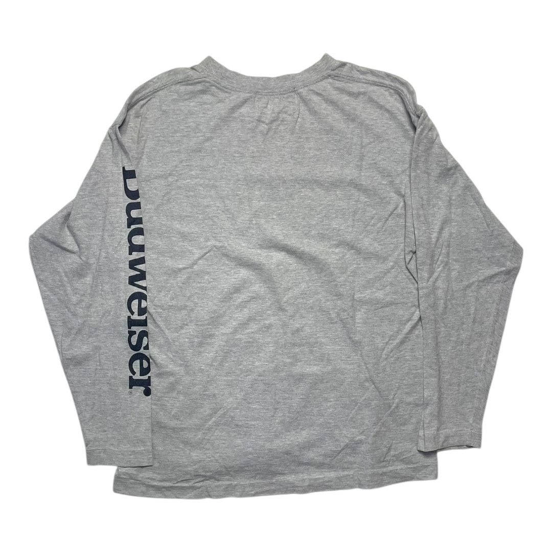Budweiser Vintage Budweiser Long Sleeve T-Shirt Size US M / EU 48-50 / 2 - 2 Thumbnail