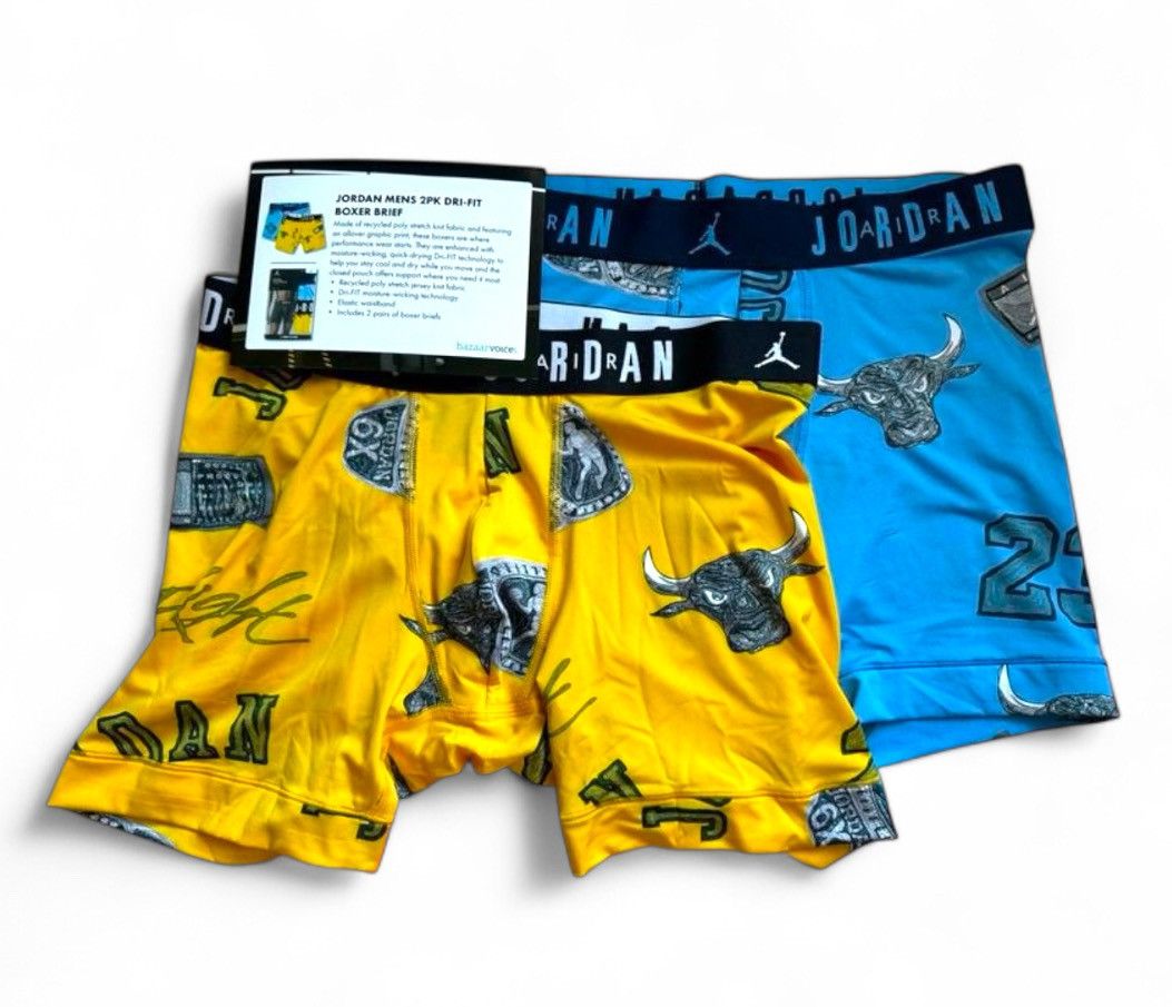 Nike Size S Air Jordan Flight micro Men’s dri-fit Boxer Briefs Size 28 - 4 Thumbnail