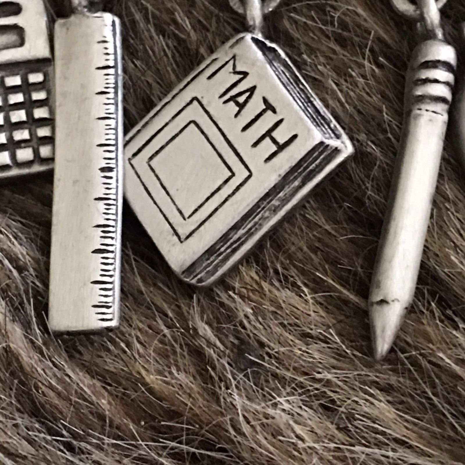 Vintage Vintage Jonette signed math teacher dangle brooch Size ONE SIZE - 5 Thumbnail