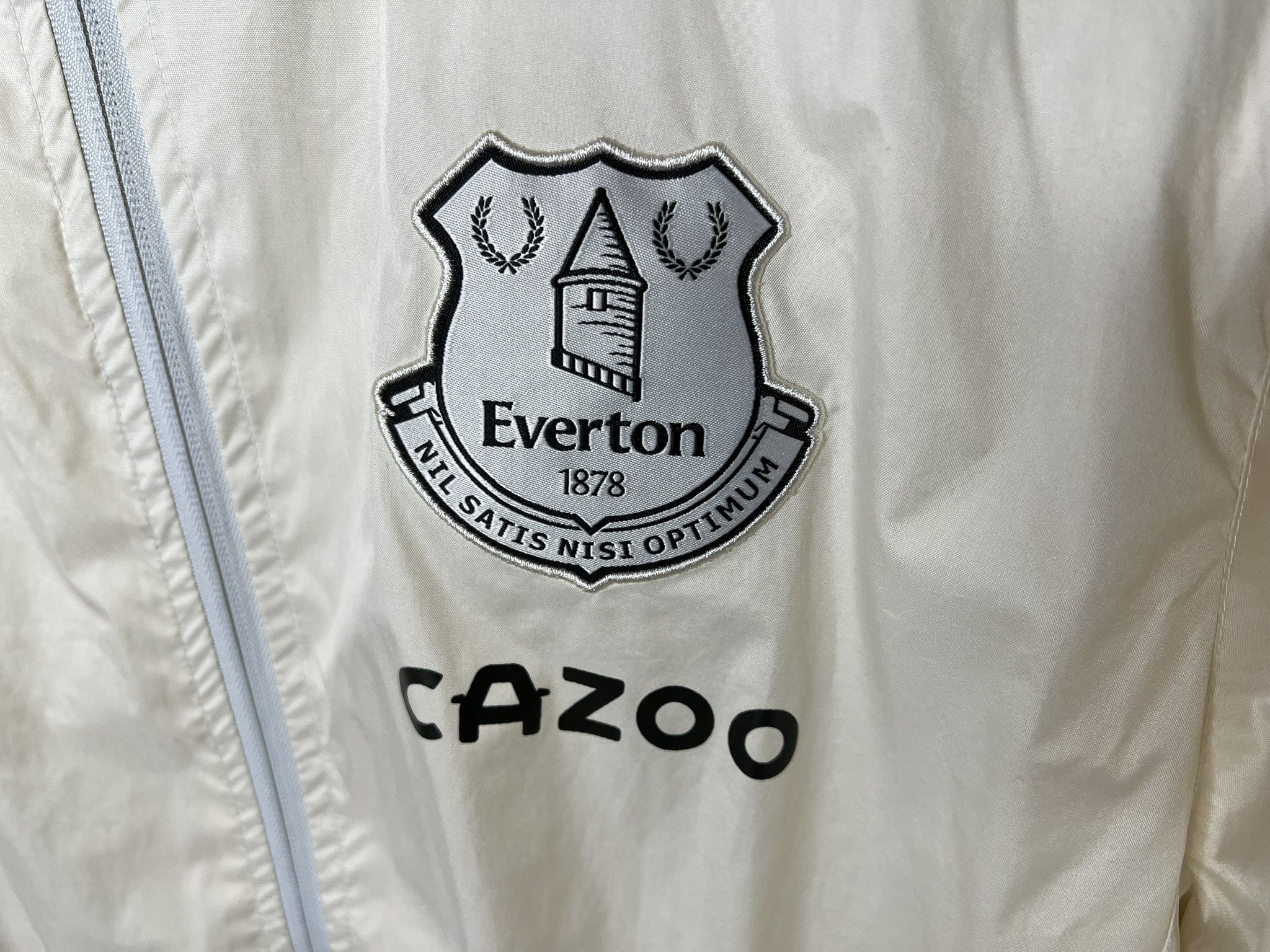 Hummel EVERTON 2021 2022 TRAINING FOOTBALL SOCCER TRACK TOP JACKET Size US M / EU 48-50 / 2 - 3 Thumbnail