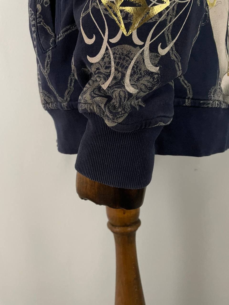 Christian Audigier Christian Audigier Hoodie Zip Navy Rare Size US L / EU 52-54 / 3 - 5 Thumbnail