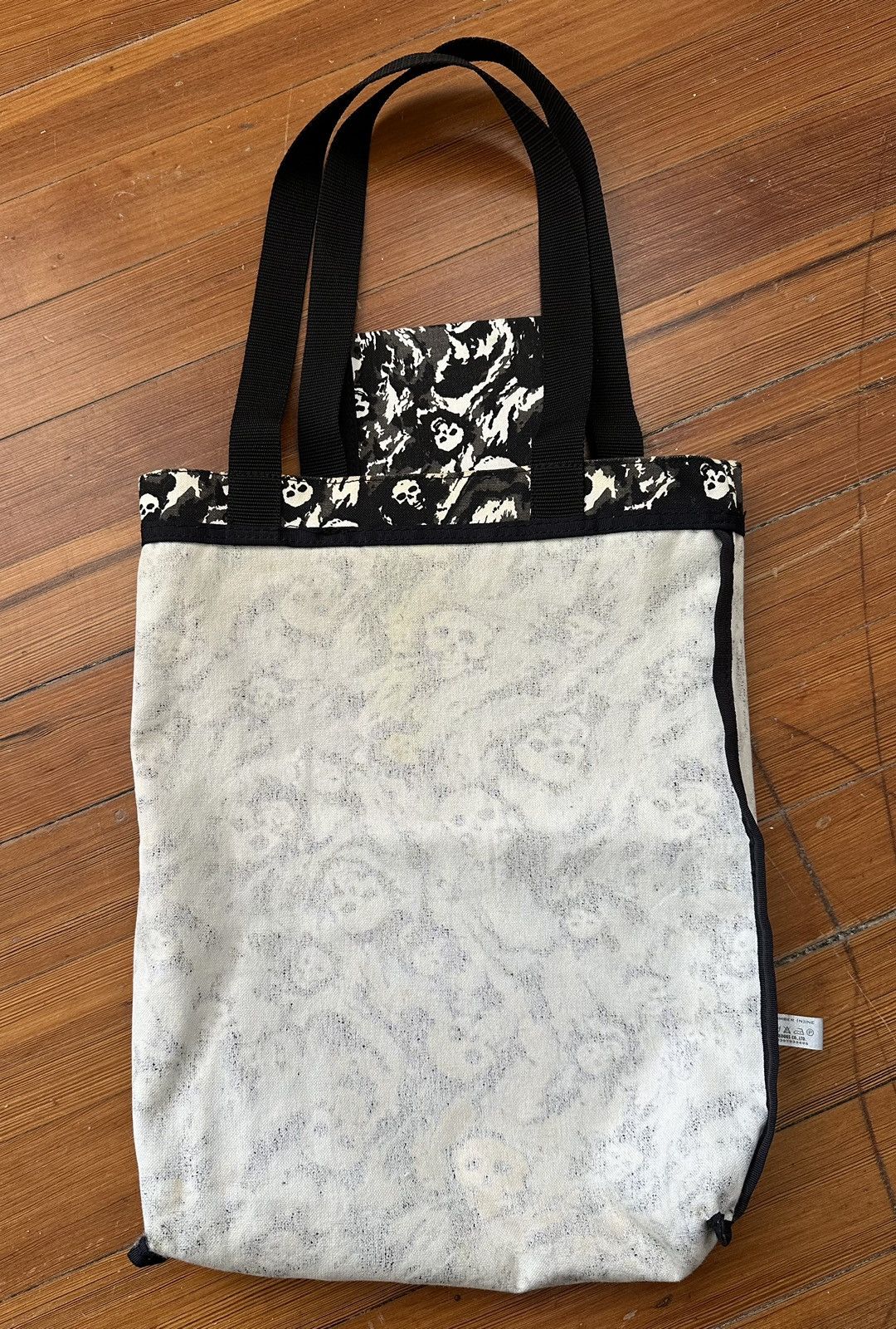 Number (N)ine S/S 2001 Number (N)ine Takahiro Skull Tote Bag Size ONE SIZE - 3 Thumbnail
