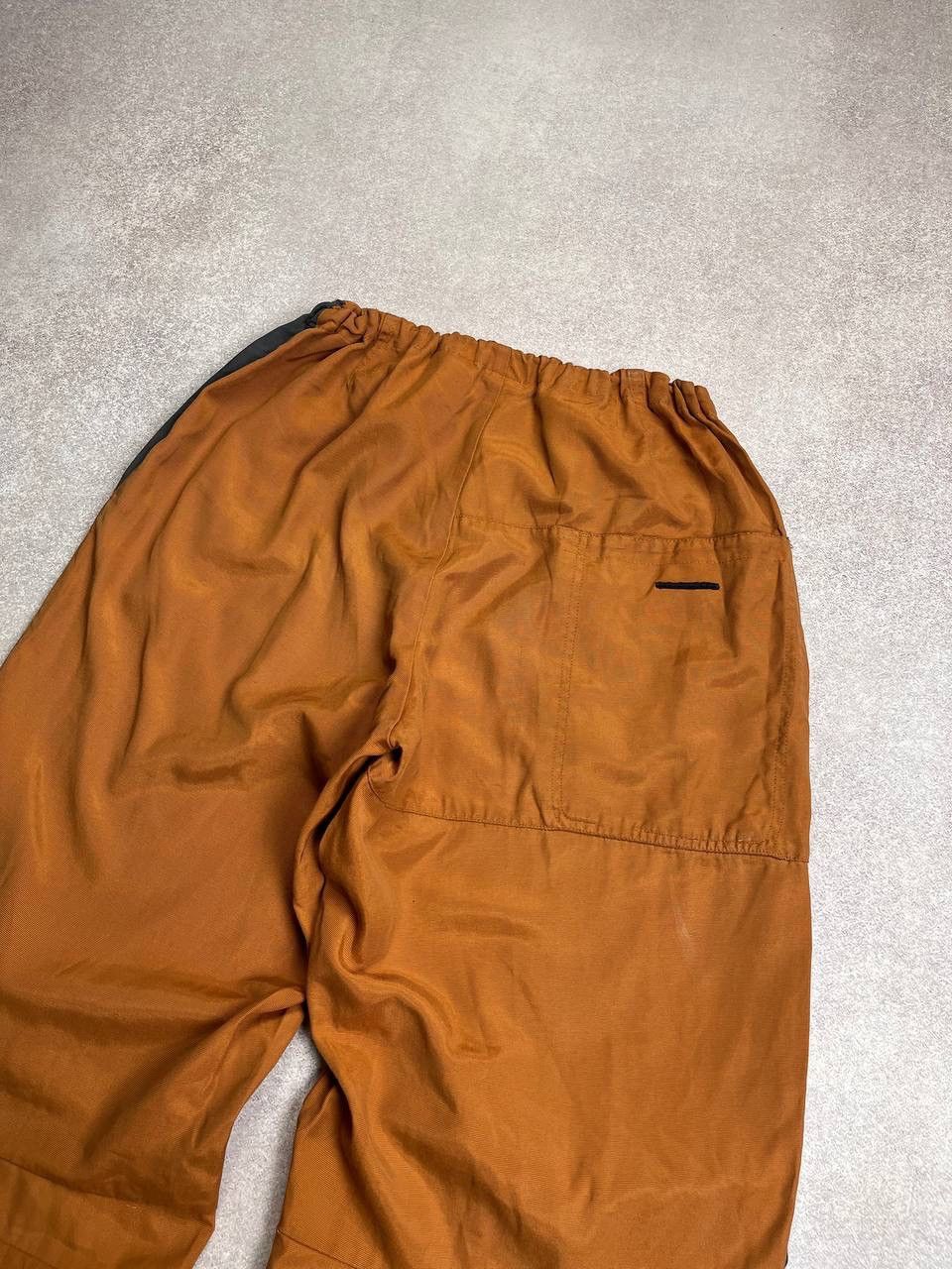 Nike × Vintage Vintage Crazy Nike Swoosh Avantgarde Baggy Track Pants 34 Size US 34 / EU 50 - 4 Thumbnail