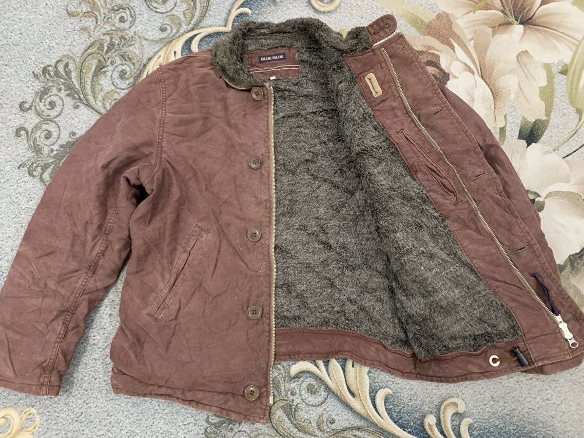 Blue Blue Japan Blue Blue Hairy Sherpa Inner Jacket Made in Japan Size US M / EU 48-50 / 2 - 16 Thumbnail