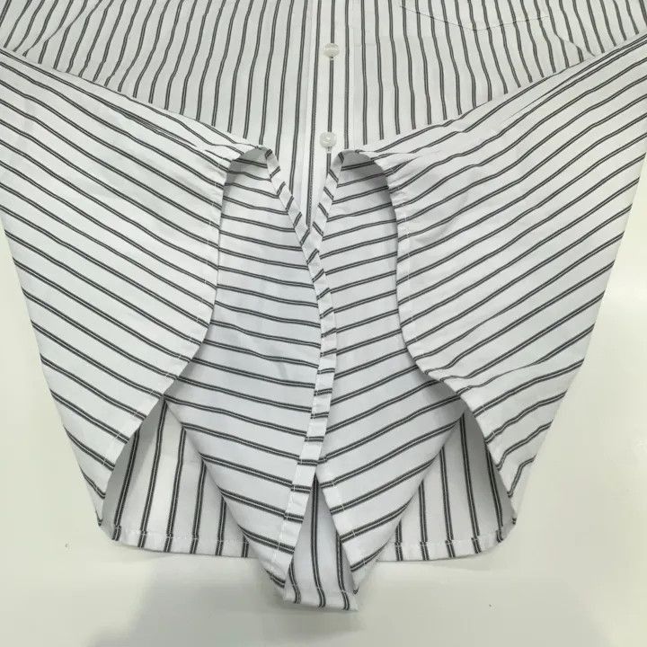 Alexander Wang Alexander Wang Striped Long Sleeve Button-Up Shirt - Size XS / US 0-2 / IT 36-38 - 8 Thumbnail