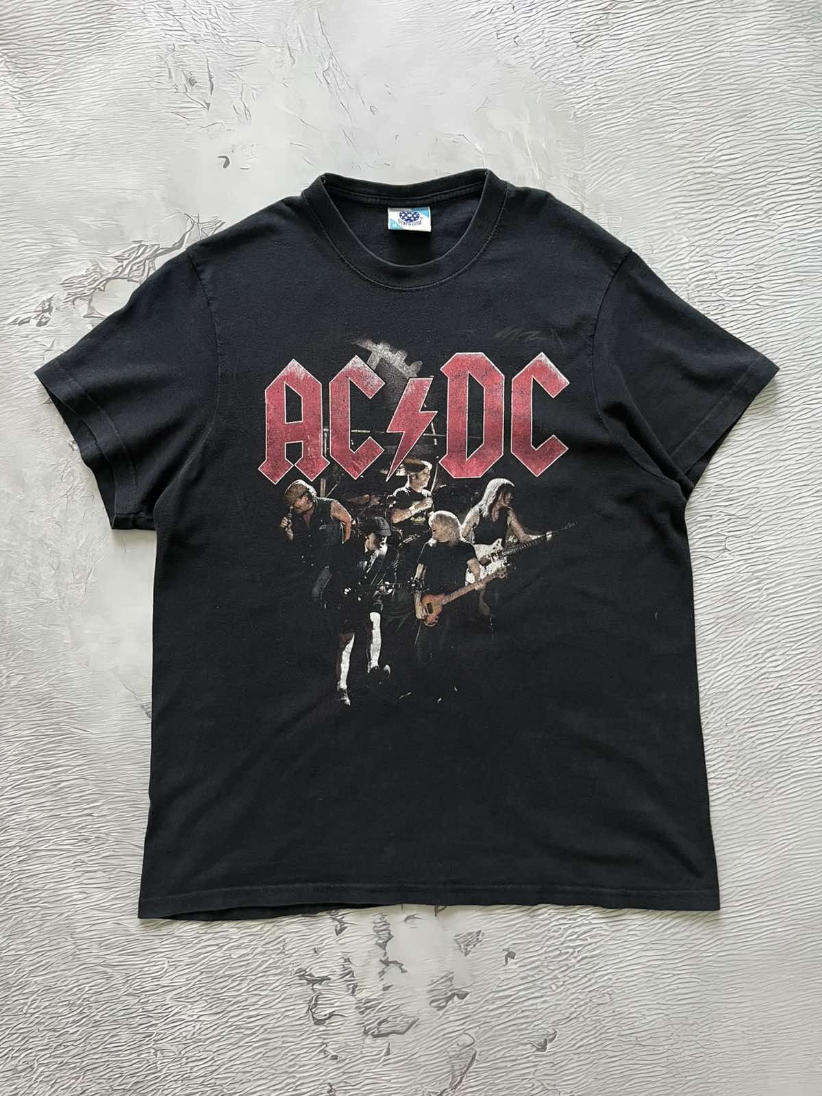 AC/DC AC/DC Vintage Band Tee 2009 Tour Black Size US M / EU 48-50 / 2 - 2 Thumbnail