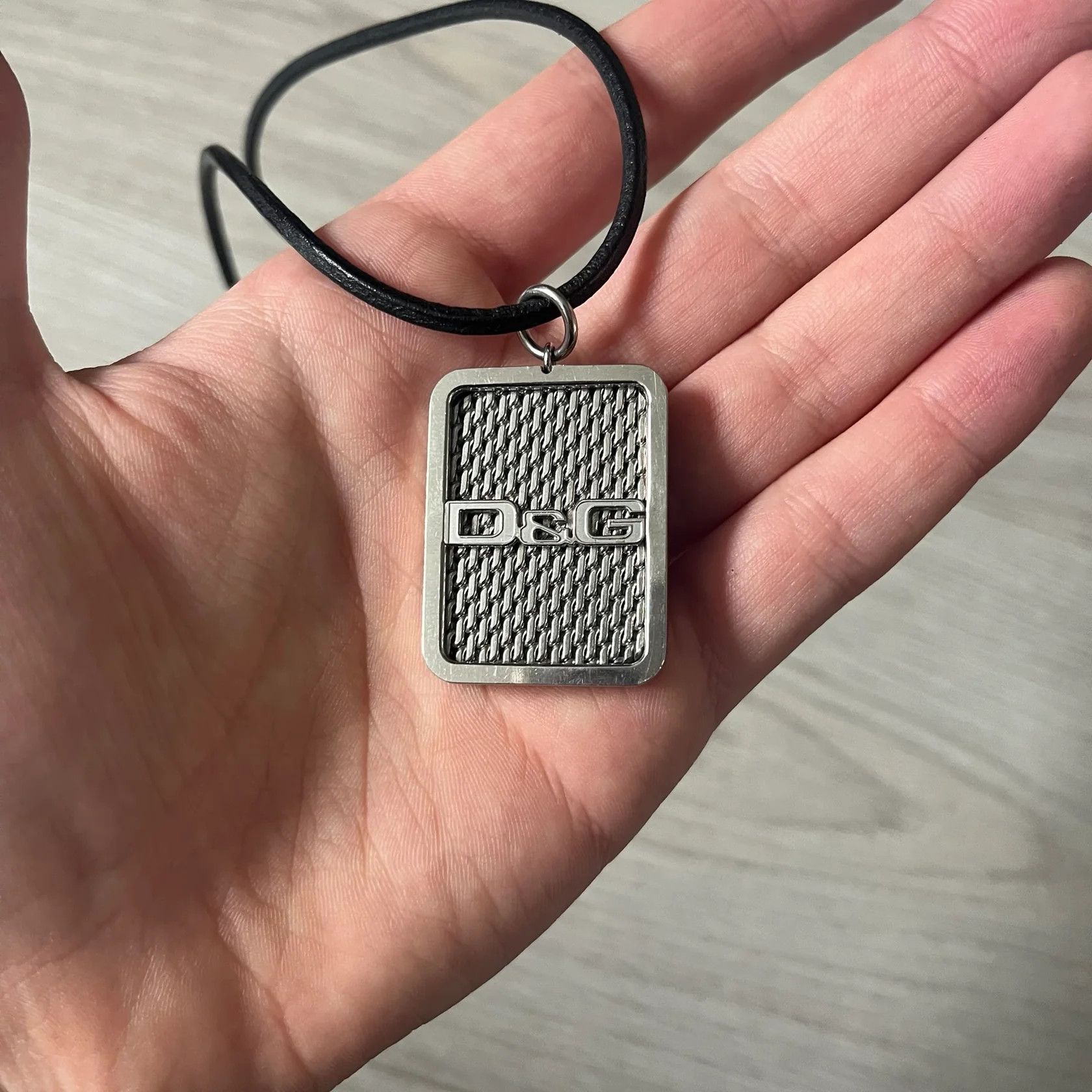 Dolce & Gabbana Dolce & Gabbana Mesh Necklace Size ONE SIZE - 1 Thumbnail