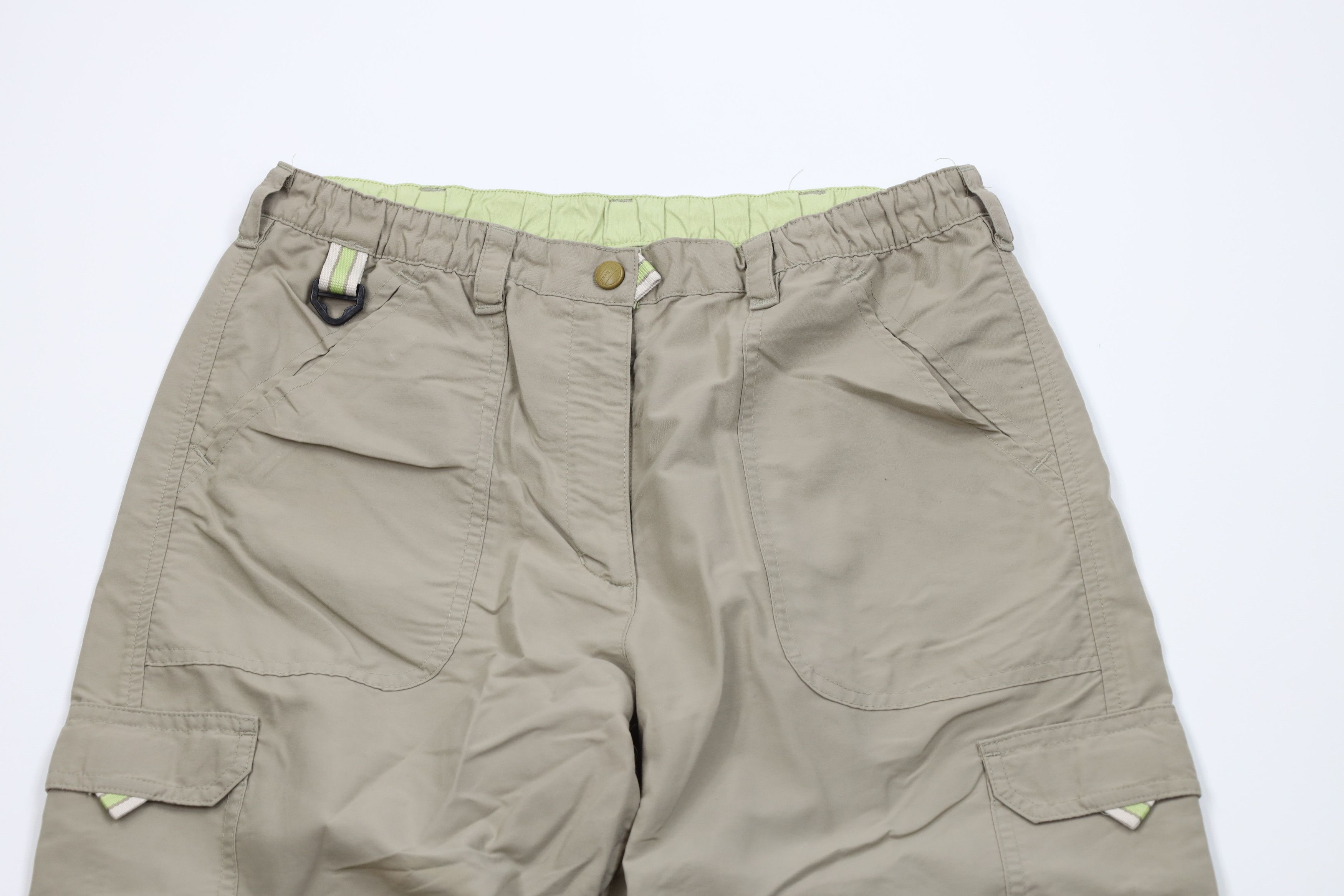 L.L. Bean Vintage LL Bean Convertible Cargo Pants Shorts Trekking Size 32" / US 10 / IT 46 - 2 Thumbnail