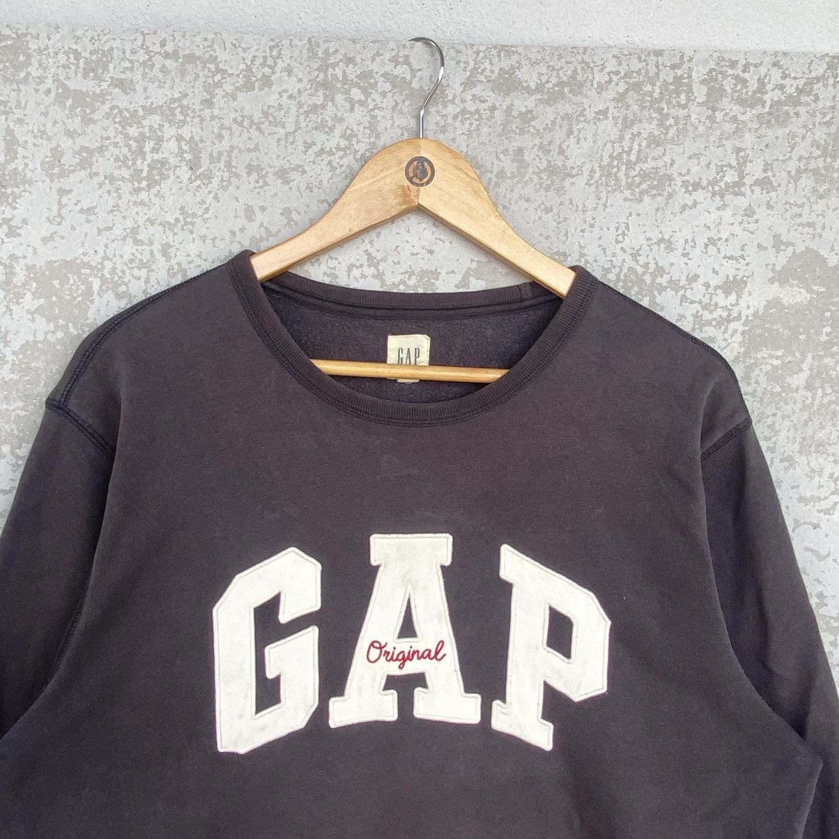 Other Vintage Gap Printed Crewneck Sweatshirt Brown Size L Size US L / EU 52-54 / 3 - 4 Thumbnail