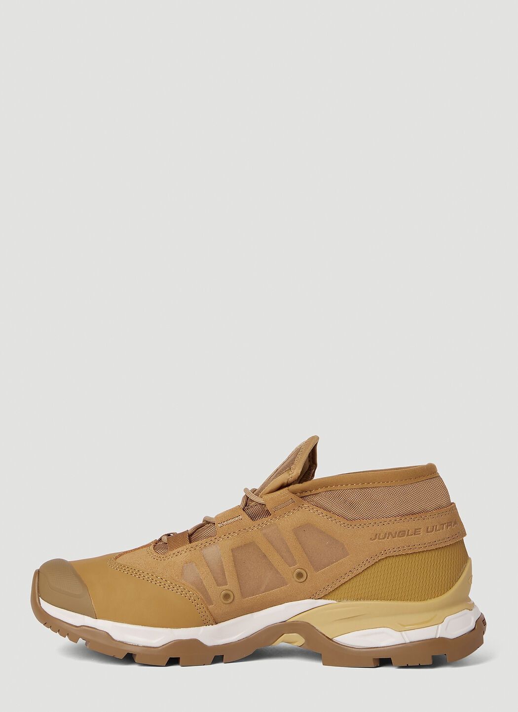 Salomon o1y0525 Logo Low-Top Sneakers in Brown Size US 7 / EU 40 - 2 Thumbnail
