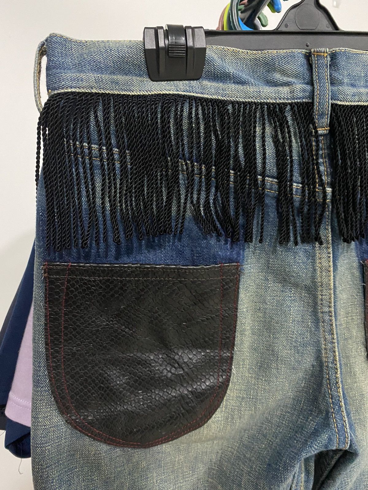 Comme des Garcons Vintage Junya watanabe Comme des garcons Patchwork pants Size US 30 / EU 46 - 9 Thumbnail