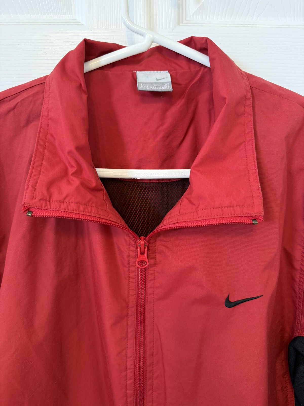Nike Mens M Vintage Nike Red Windbreaker Size US M / EU 48-50 / 2 - 6 Thumbnail