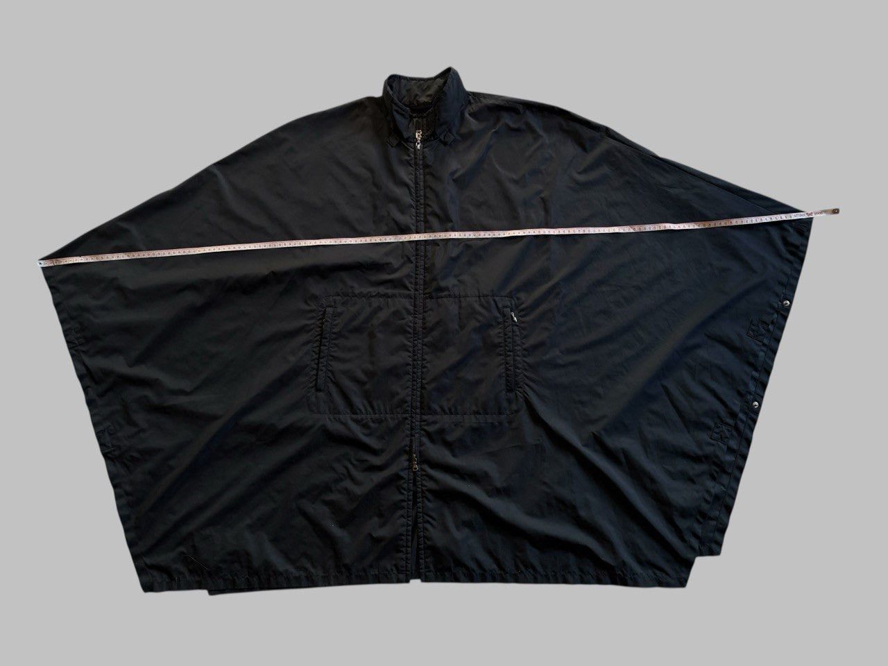 Bogner Vintage Bogner Poncho Rain Jacket in Black Size US L / EU 52-54 / 3 - 24 Thumbnail