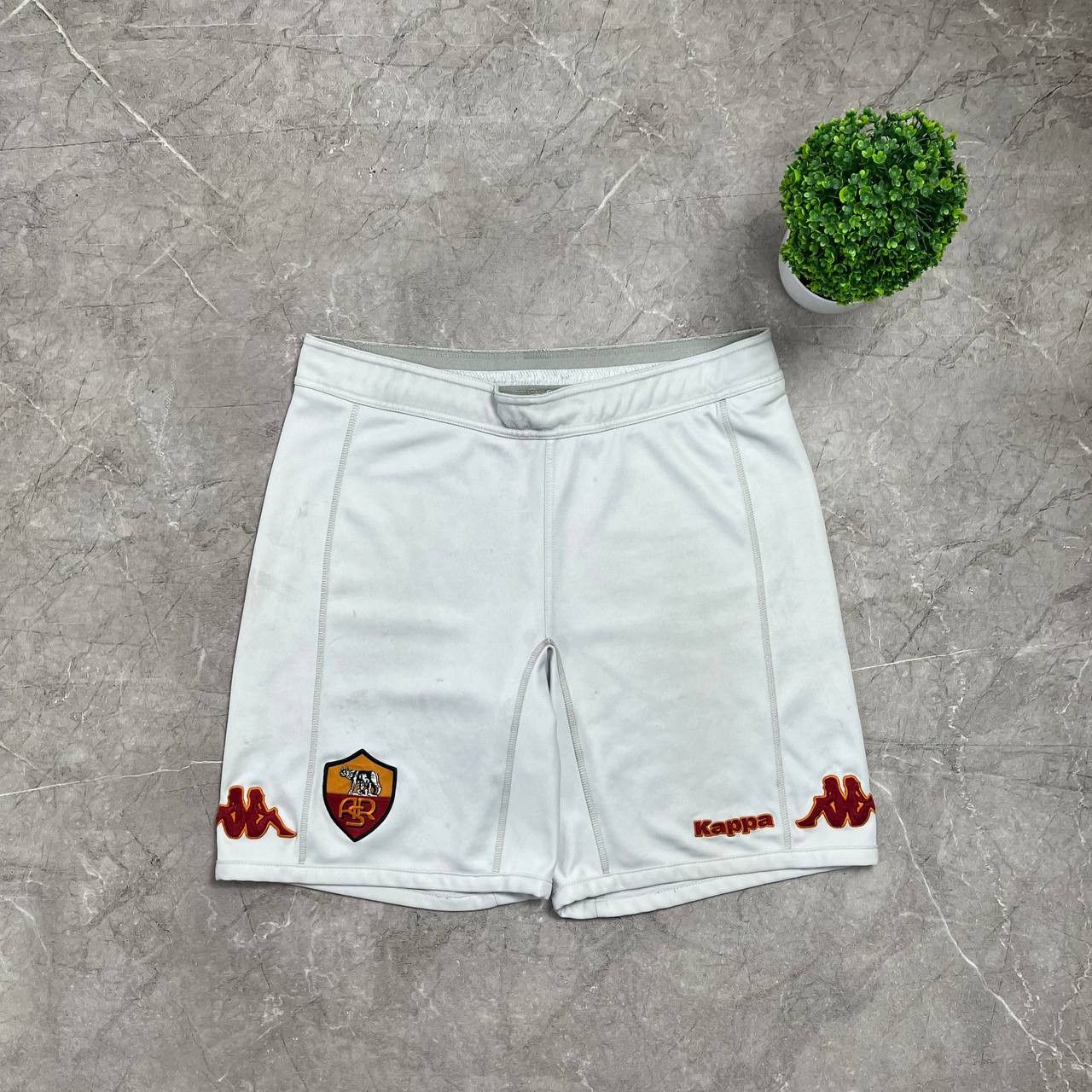 Kappa Vintage Kappa Roma 2008/2010 Football Mens Short Size M Size US 33 - 1 Thumbnail