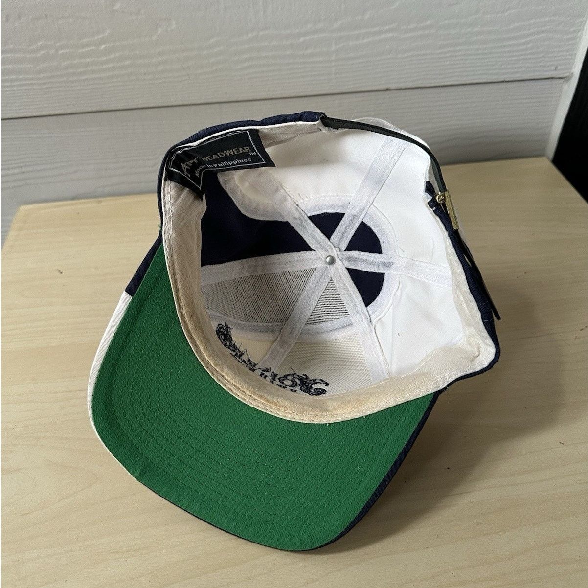 Vintage Jokers Wild Casino Swirl Snapback White & Blue Henderson NV Size ONE SIZE - 3 Thumbnail