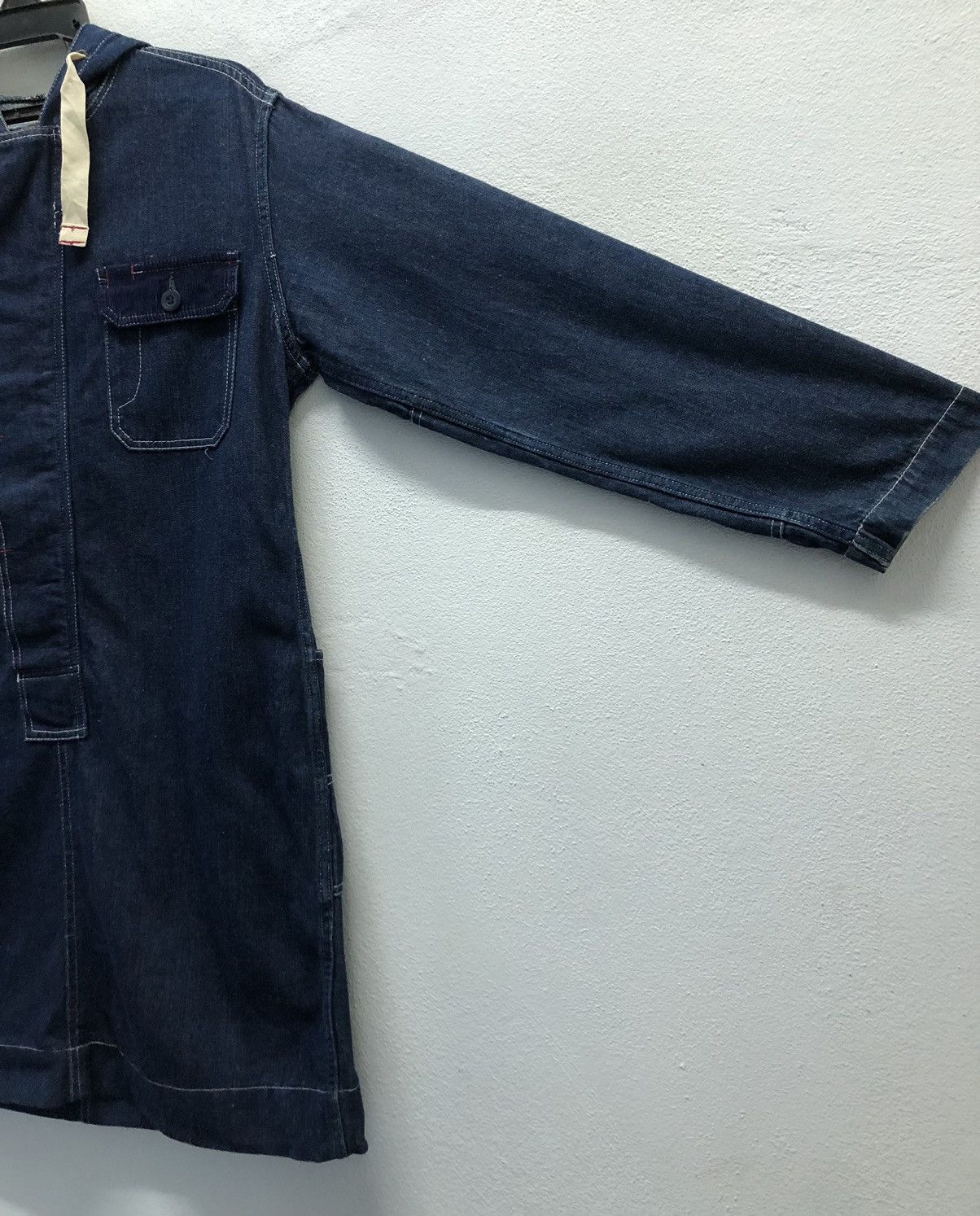 Japanese Brand Vintage Japanese Brand Rna inc Long Denim Jacket With Hood Size US M / EU 48-50 / 2 - 7 Thumbnail