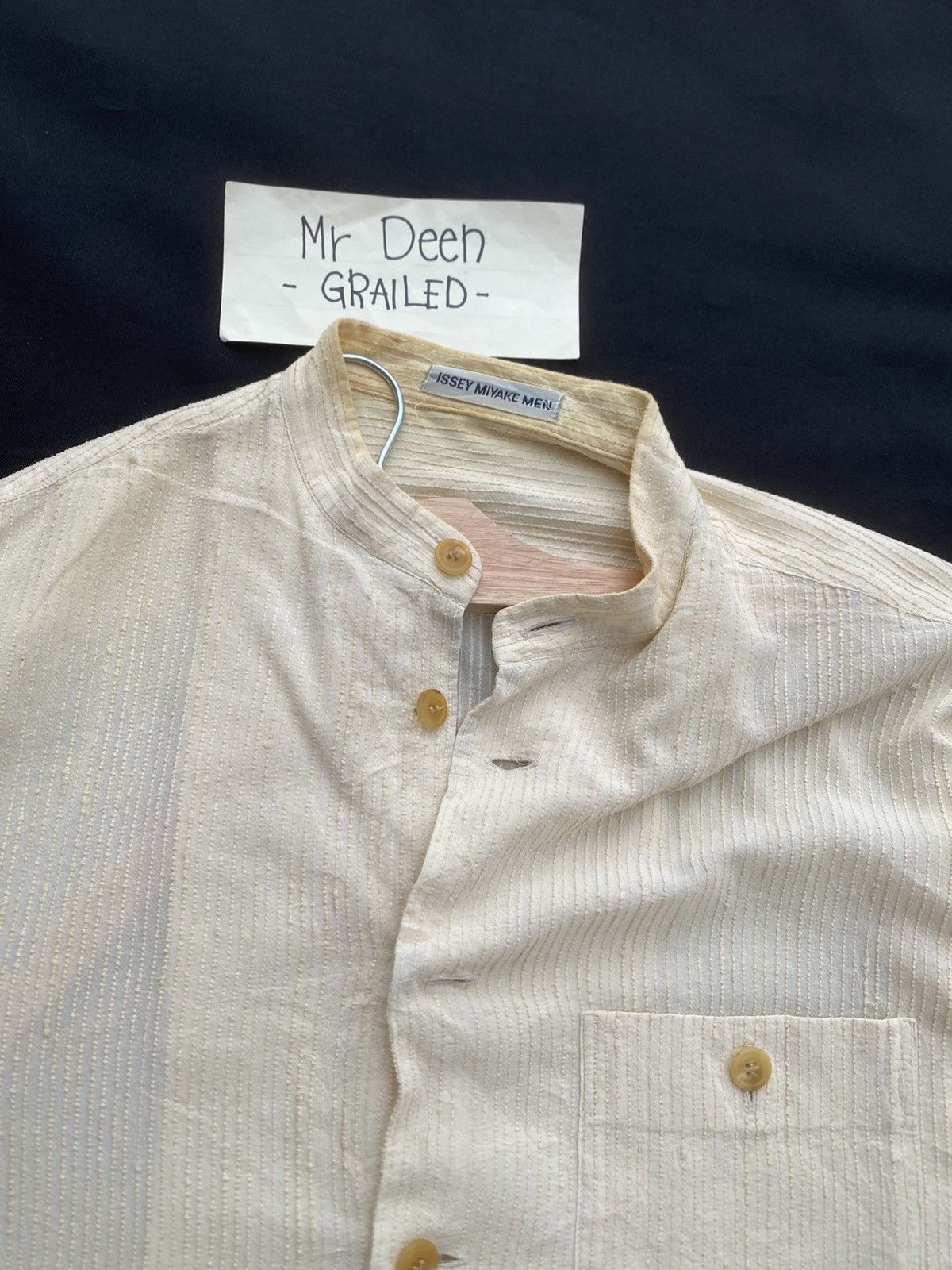 Issey Miyake Rare Vintage 90s Issey Miyake Men Longsleeve Buttons Shirt Size US M / EU 48-50 / 2 - 9 Thumbnail