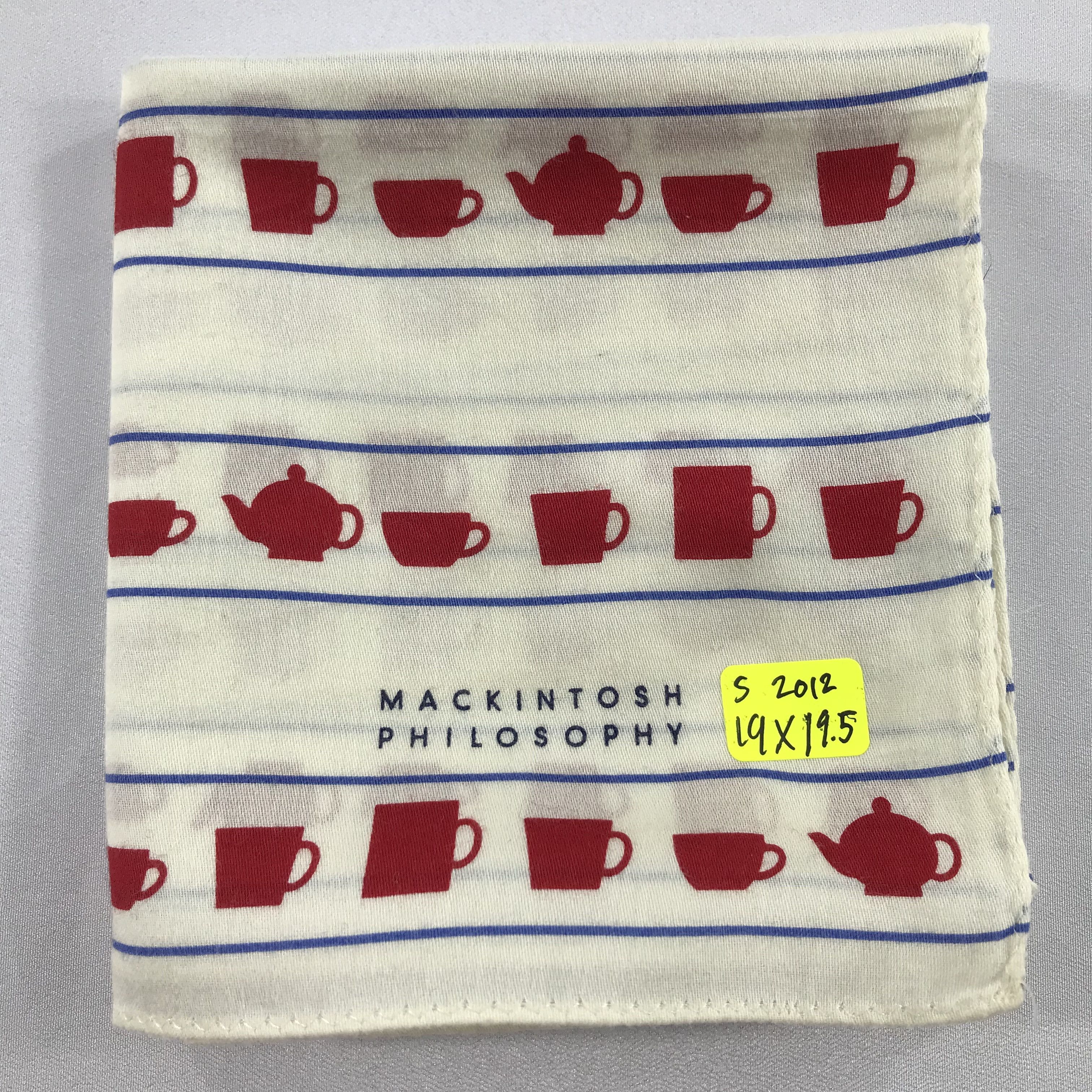 Mackintosh × Vintage Mackintosh Bandana / Handkerchief / Neckerchief - S2012 Size ONE SIZE - 5 Thumbnail