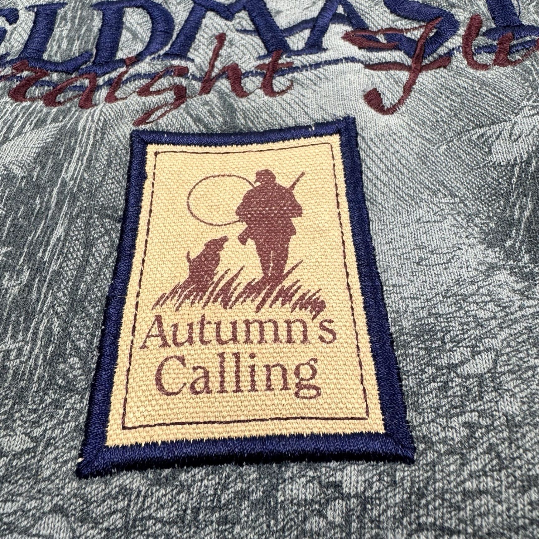 Vintage VINTAGE Fieldmaster Sweatshirt Adult Large Blue Nature 90s Mens Size US L / EU 52-54 / 3 - 3 Thumbnail