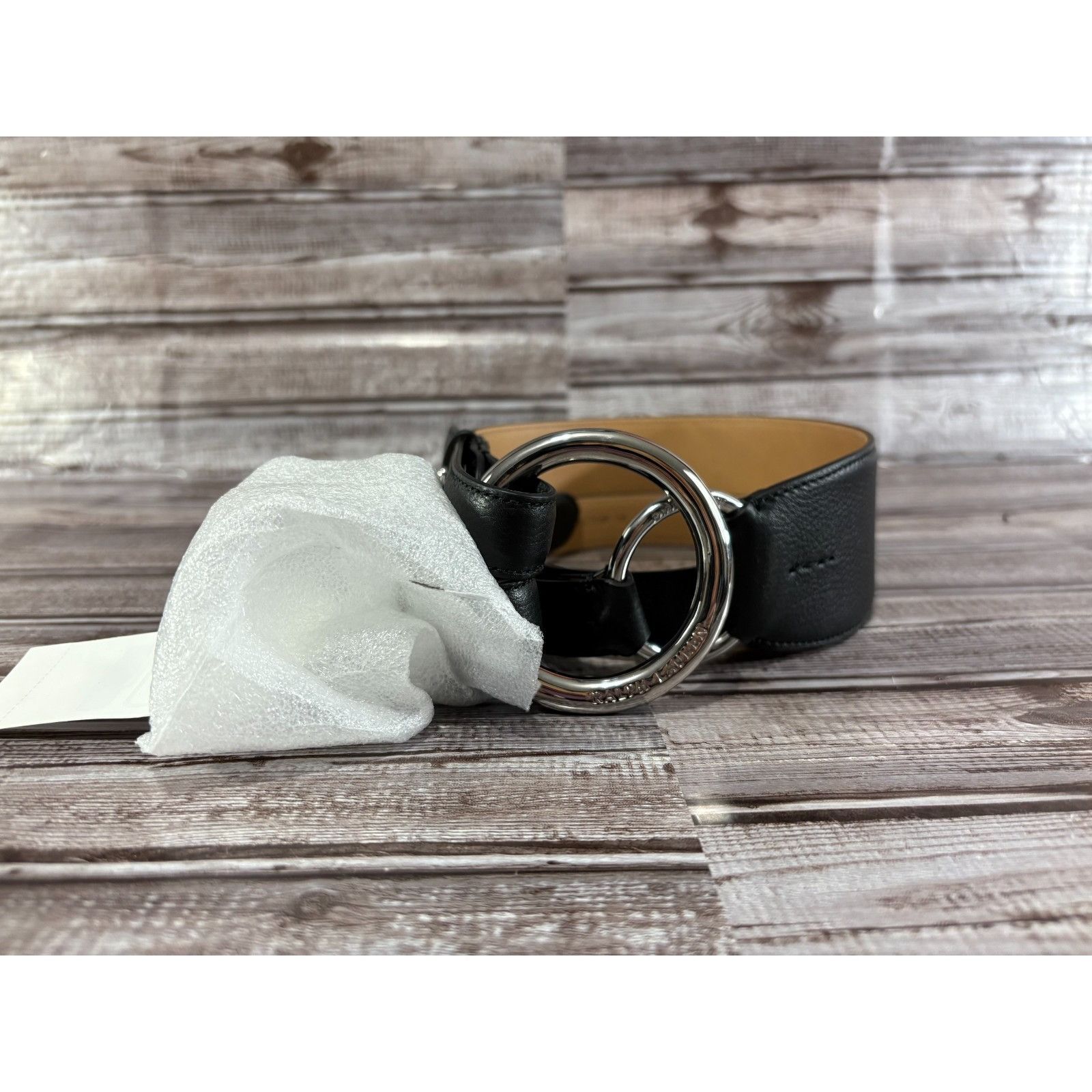 Ralph Lauren RALPH LAUREN Collection Tri-Strap O-Ring Calfskin Belt size Size ONE SIZE - 7 Thumbnail