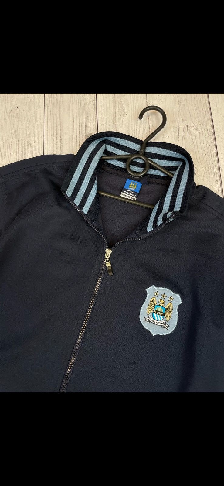 Vintage Vintage Manchester City vintage jacket retro rare size L Size US L / EU 52-54 / 3 - 3 Thumbnail