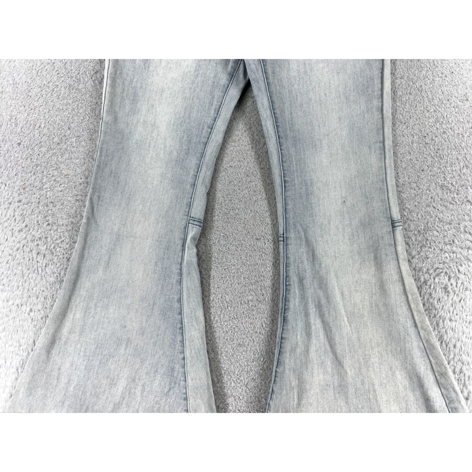 Vintage Vintage Earl Jean Flared Jeans Women’s Large Cotton Blend Blue 80s 90s Retro Denim Size 36" / US 14 / IT 50 - 3 Thumbnail