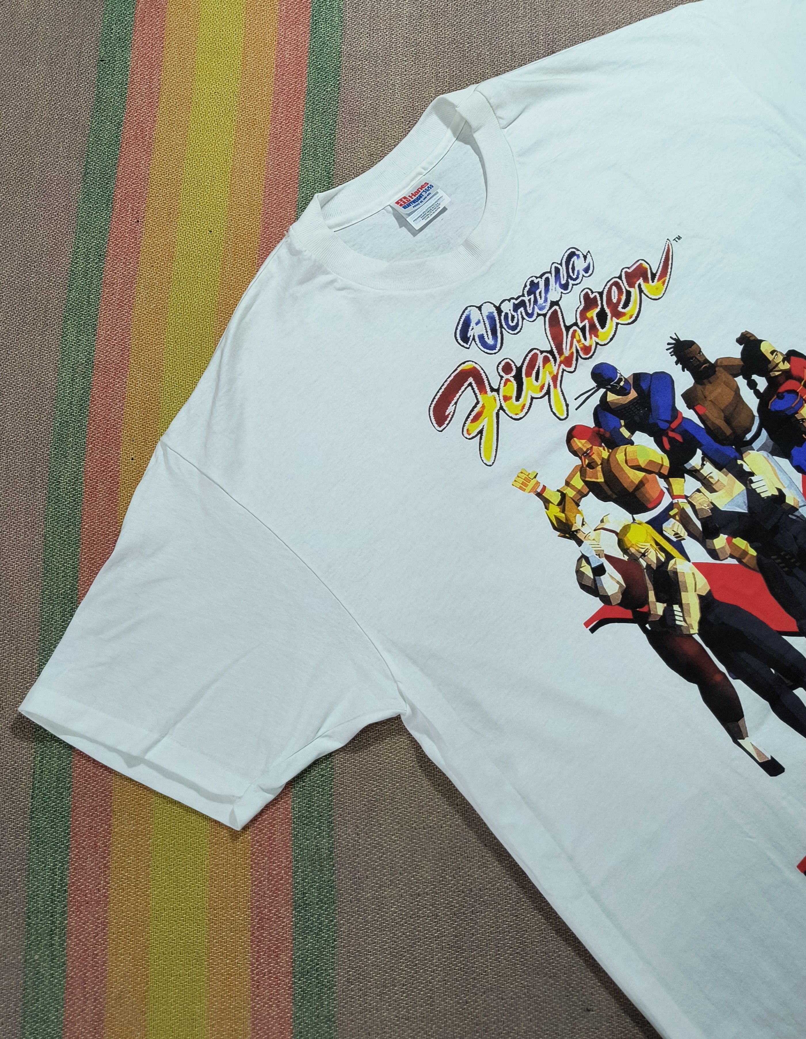 Hanes DS Vintage Virtua Fighter SEGA 1995 tee Size US XL / EU 56 / 4 - 3 Thumbnail