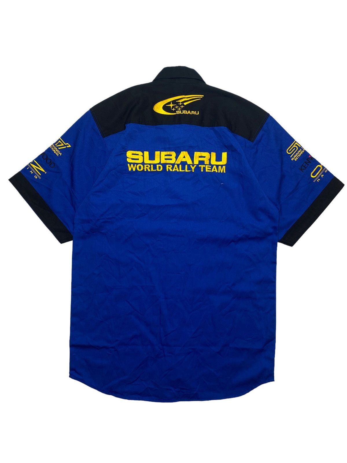 Japanese Brand 2000s Subaru - Subaru World Rally Team Mechanic Shirt Size US M / EU 48-50 / 2 - 1 Thumbnail