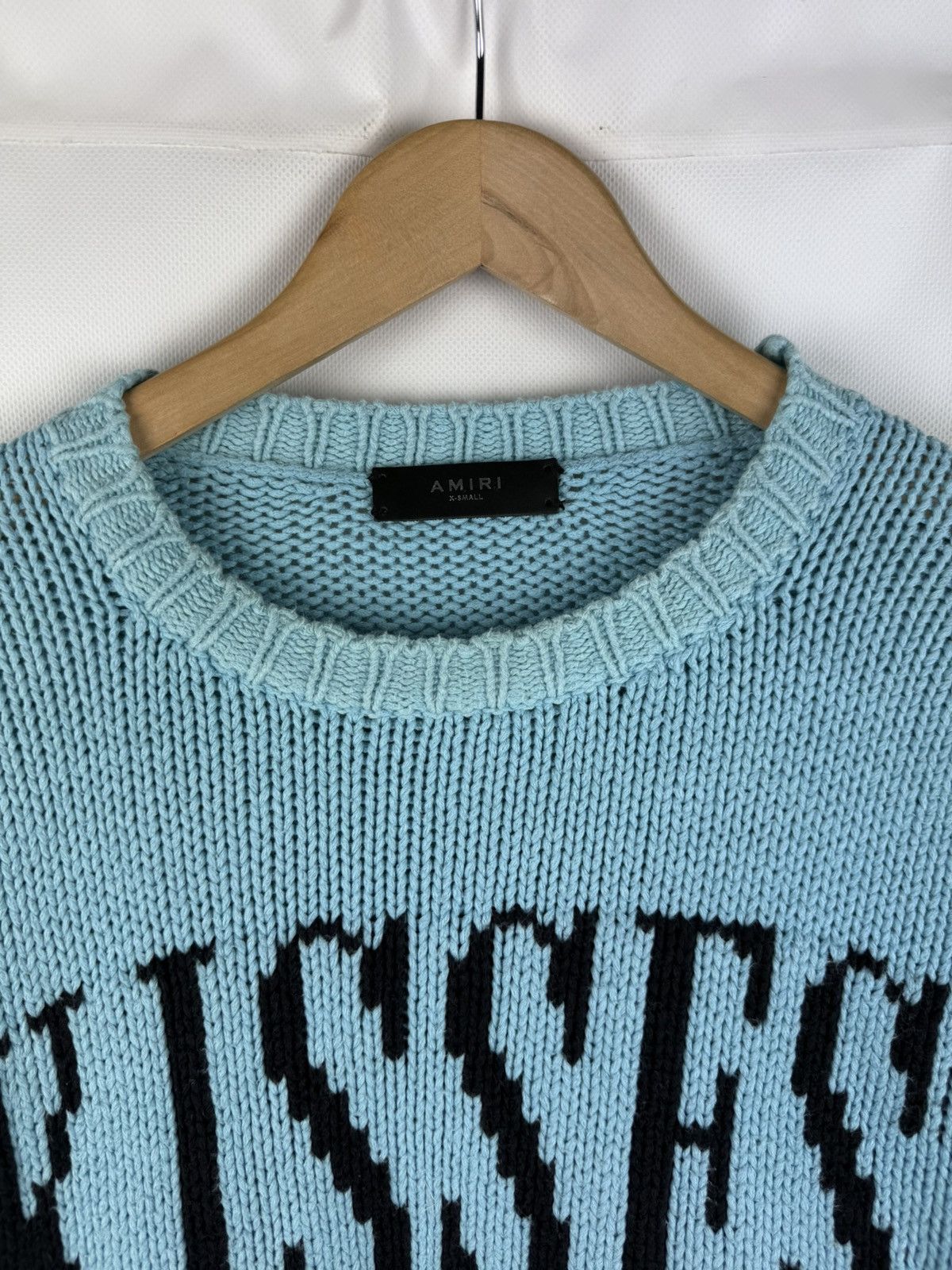 Amiri Amiri Kisses Ladies Oversized Knitted Sweater Pullover Size XS / US 0-2 / IT 36-38 - 8 Thumbnail