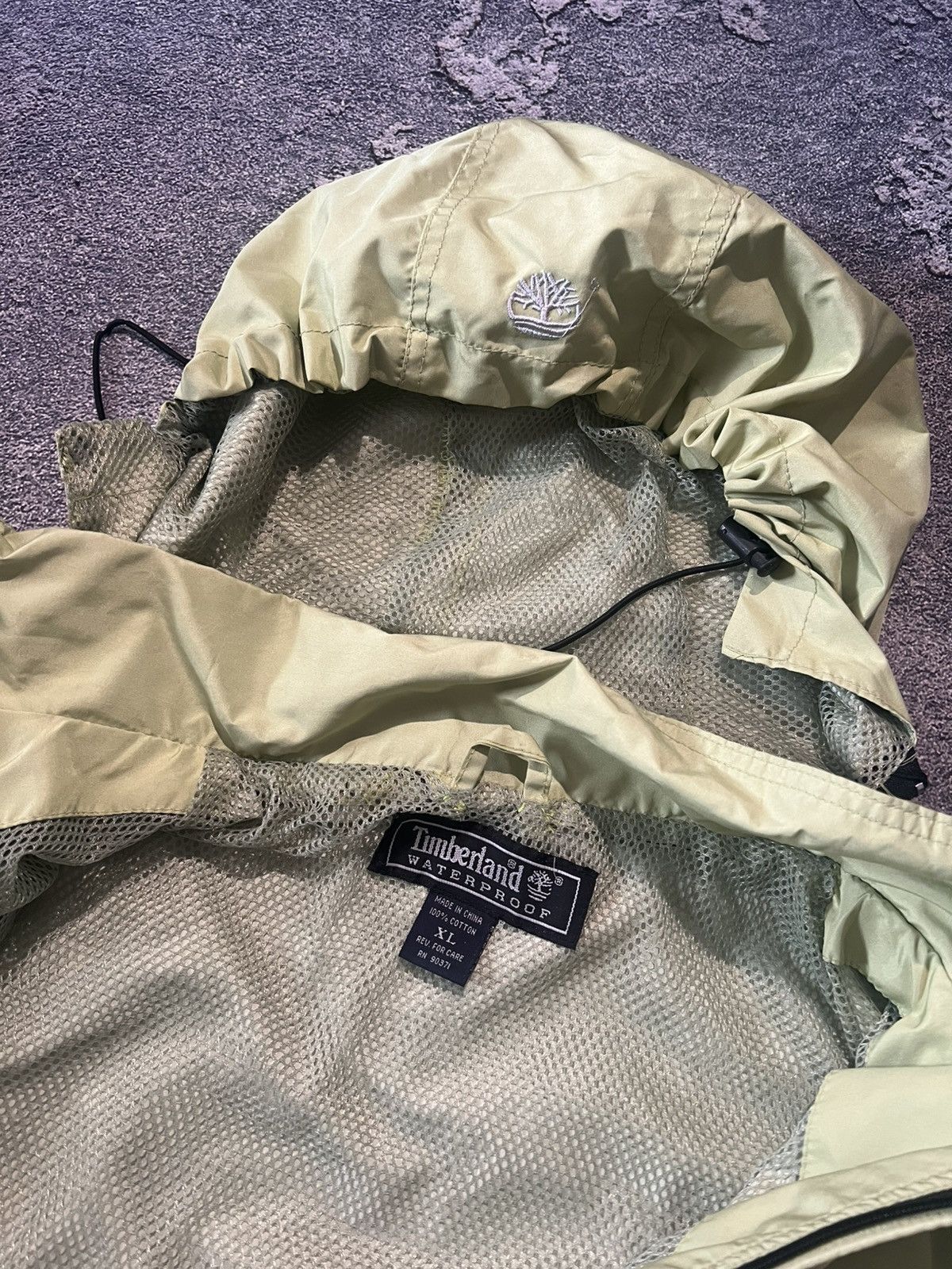 Timberland Vintage Streetwear Timberland Lime Jacket Waterproof Y2K Size US XL / EU 56 / 4 - 12 Thumbnail