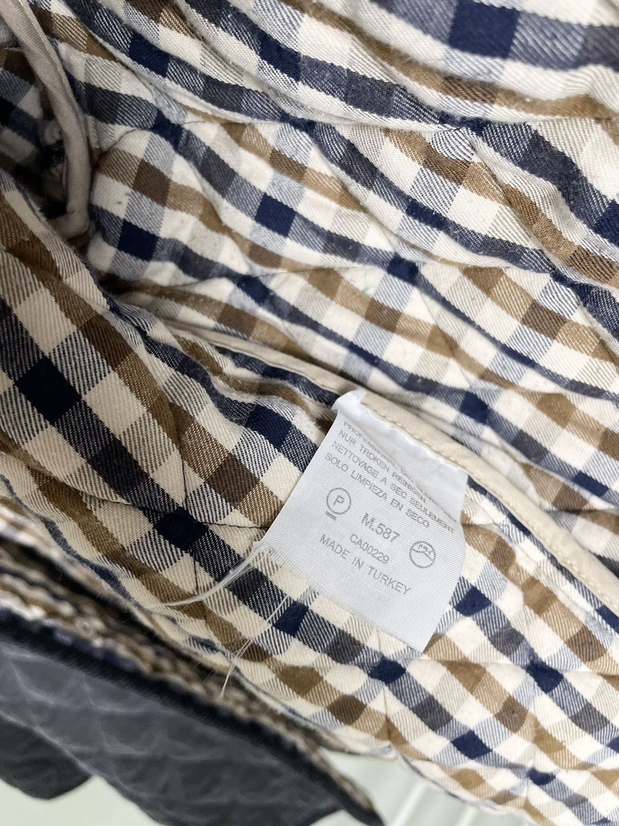Aquascutum Aquascutum 🎞️ Vintage checkered quilted coat jacket Size US S / EU 44-46 / 1 - 6 Thumbnail