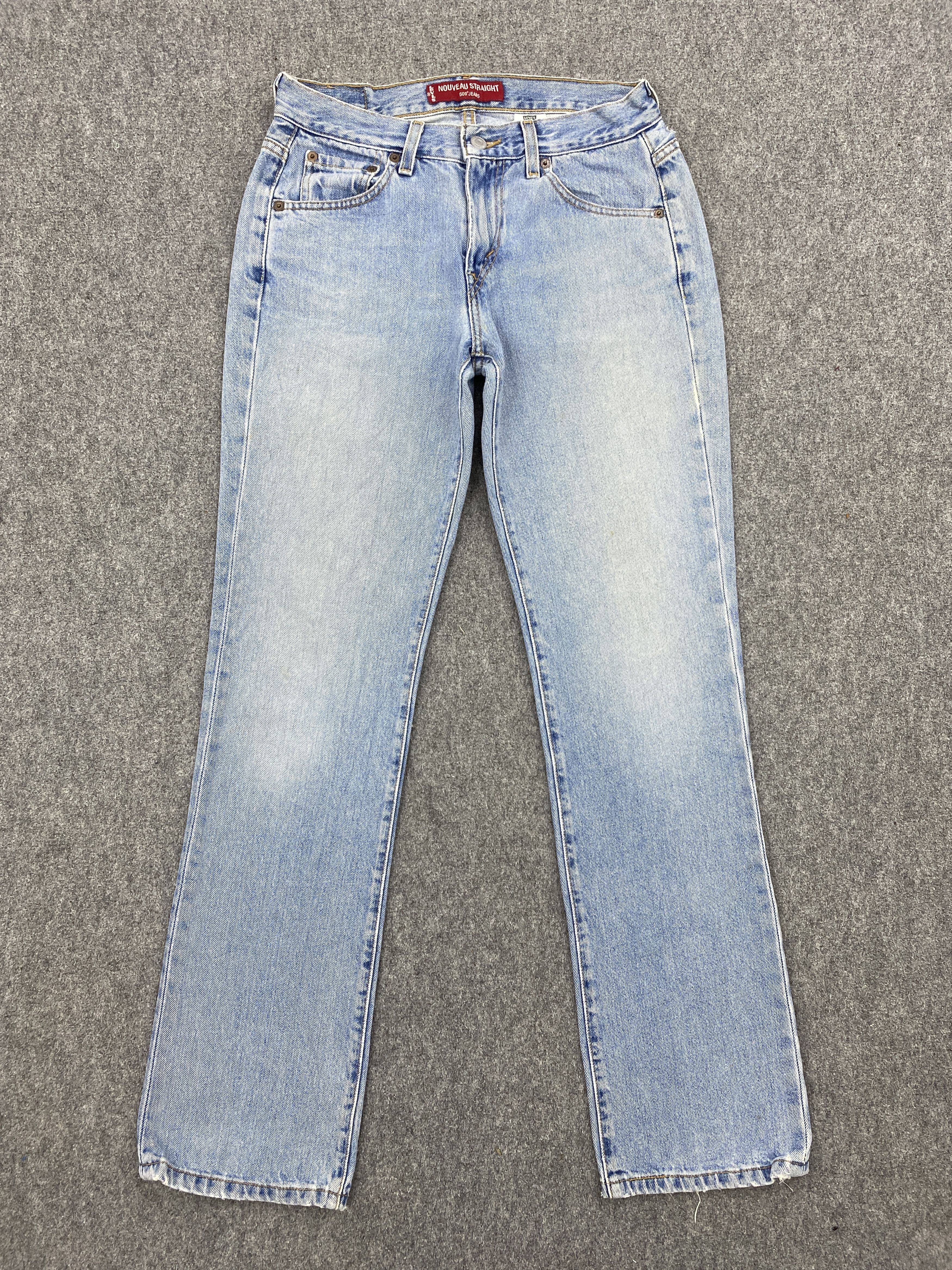 Levi's Light Wash Vintage levis 505 Flare Denim DP2636 Size US 28 / EU 44 - 1 Thumbnail