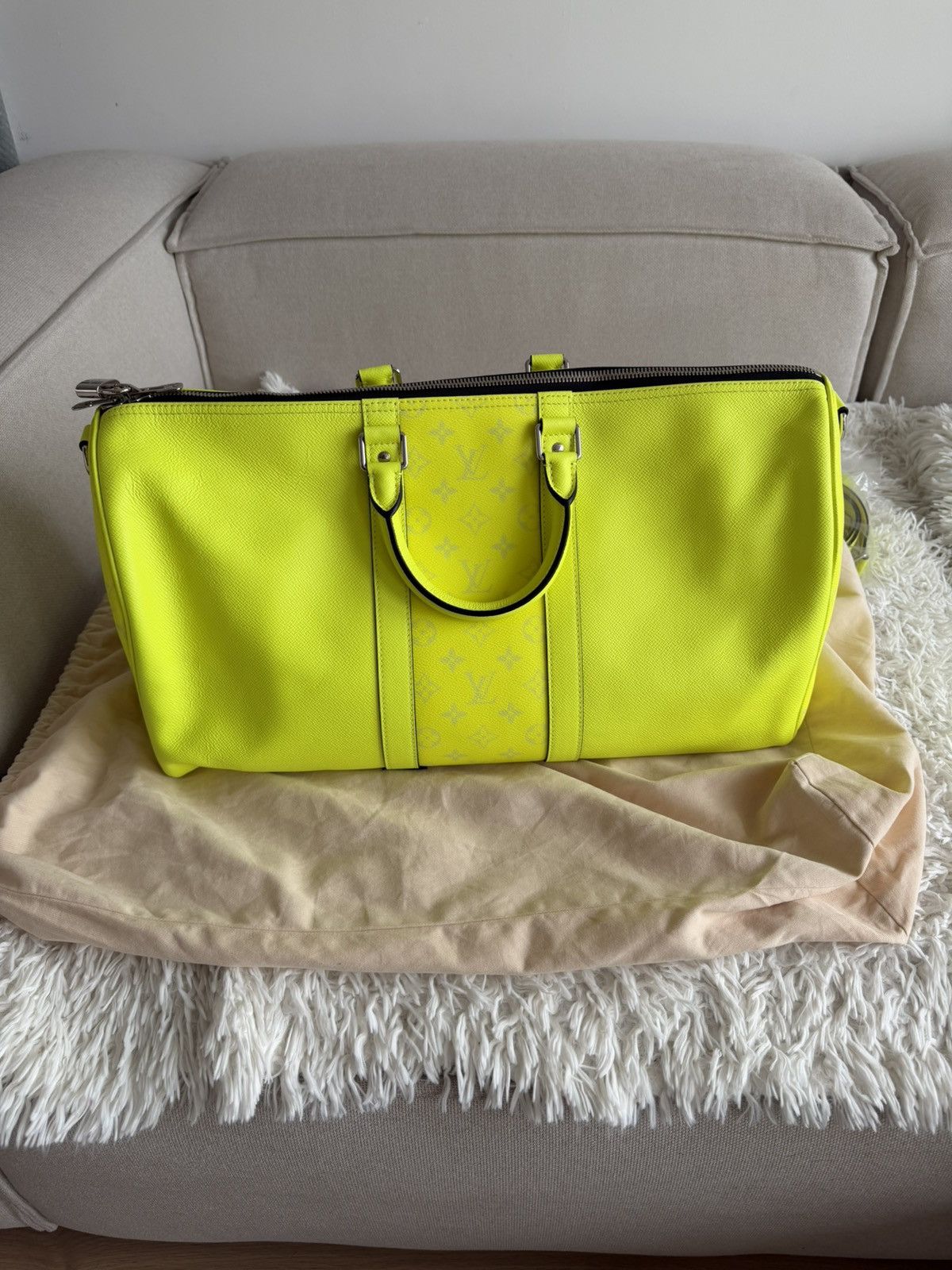 Louis Vuitton Louis vuitton neon keepall 50 Size ONE SIZE - 1 Thumbnail