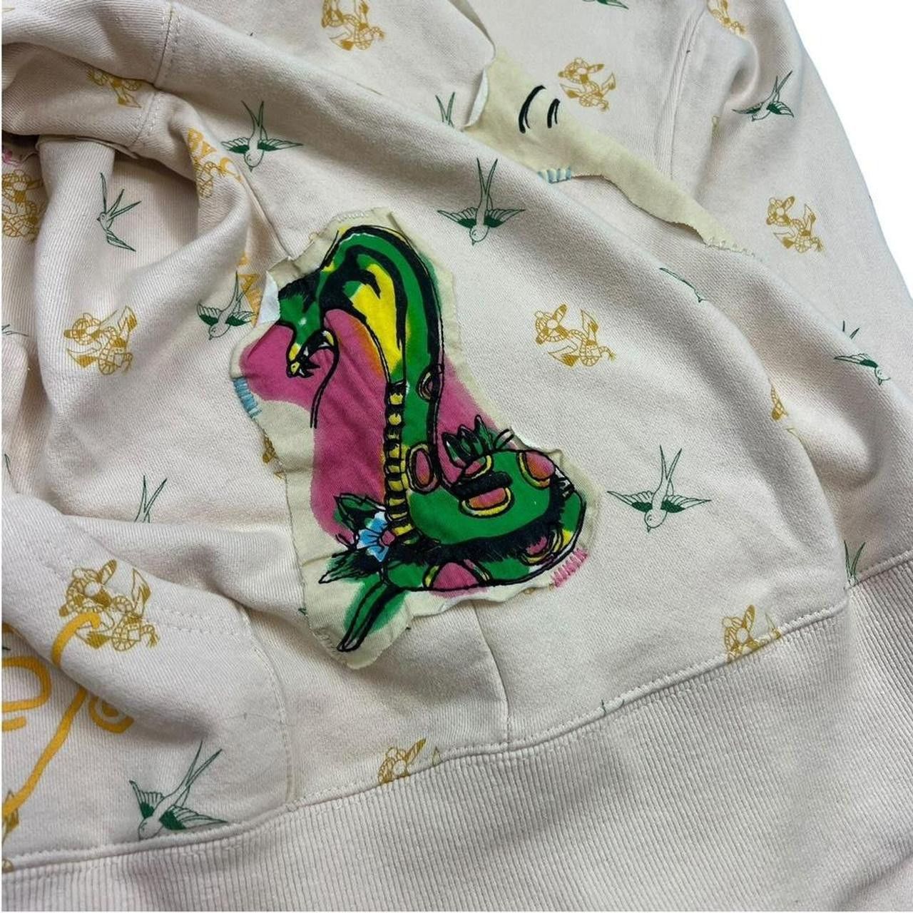 Ed Hardy Vintage Ed Hardy Skull, Eagle, Snake Zip Up Hoodie - Large Size US L / EU 52-54 / 3 - 7 Thumbnail