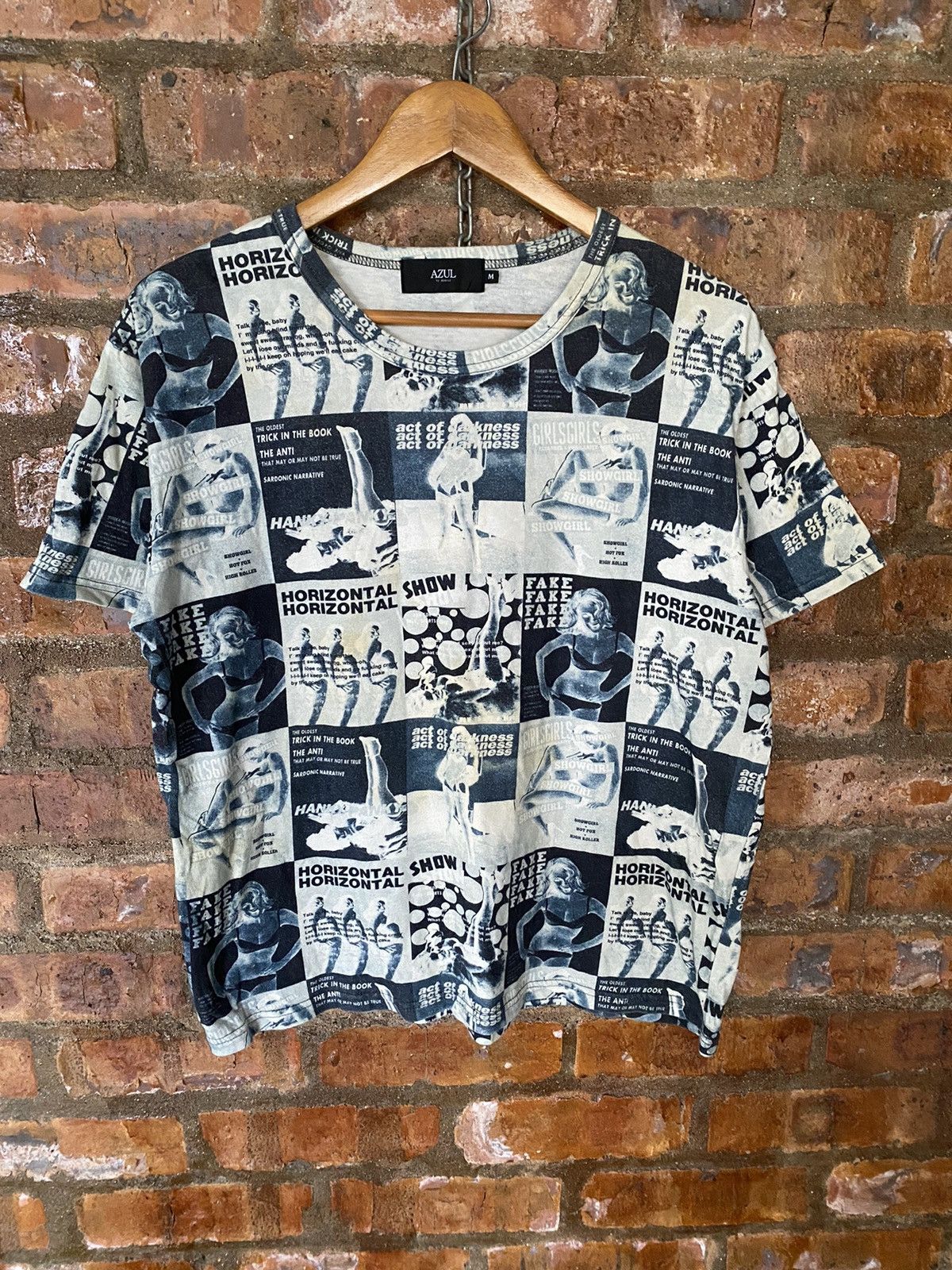 Hysteric Glamour Fuck bitch black logo azul Japan Size US M / EU 48-50 / 2 - 2 Thumbnail