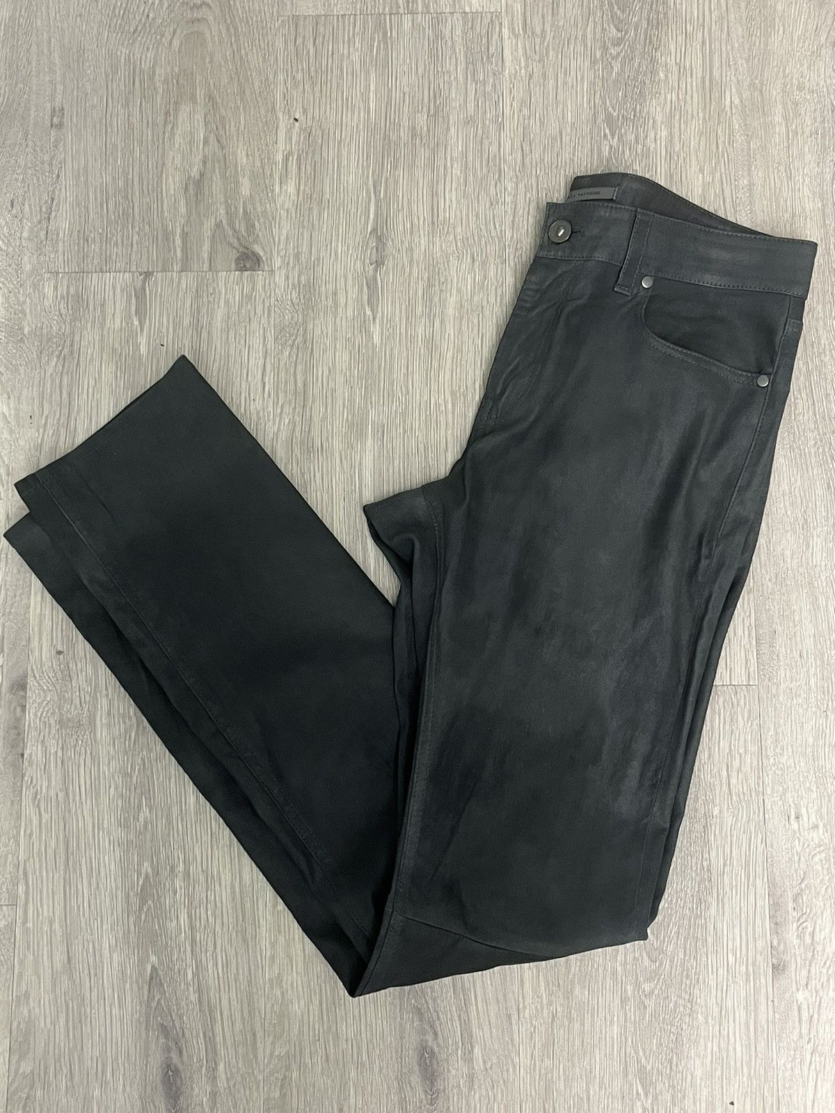 John Varvatos Leather Rockstar Jeans. 30 Size US 30 / EU 46 - 9 Thumbnail
