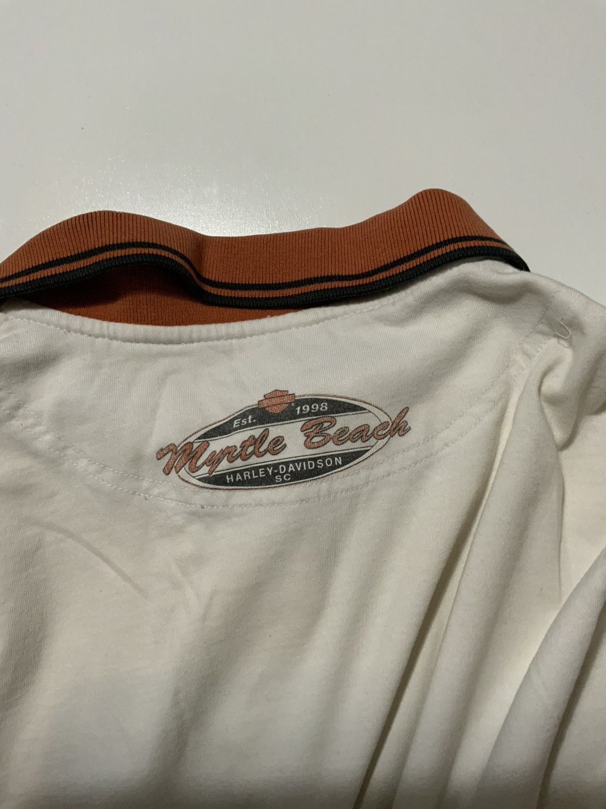 Harley Davidson Harley Davidson Motorcycles Eagle Myrtle Beach Polo Shirt Size US L / EU 52-54 / 3 - 5 Thumbnail
