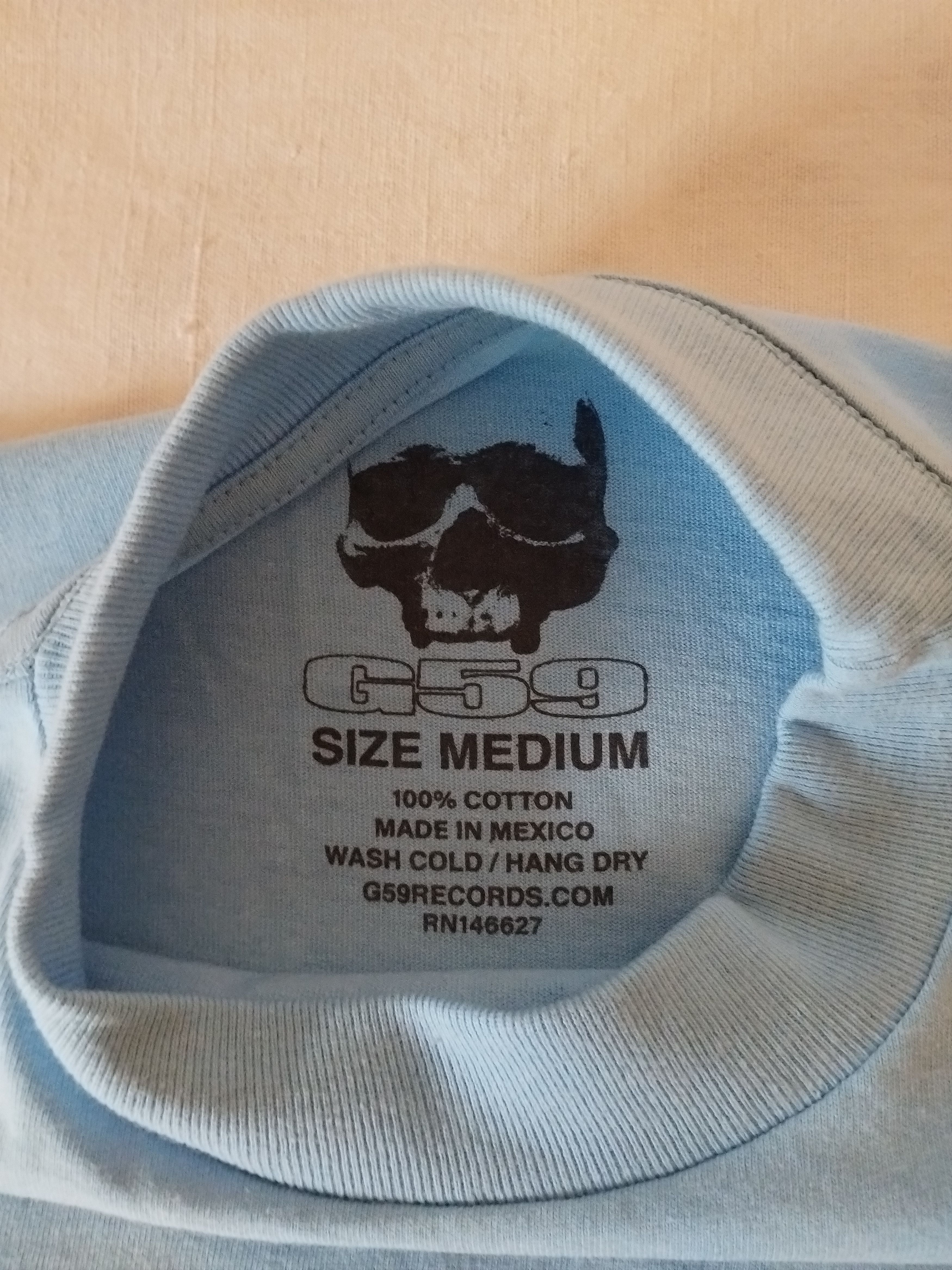 G59 Records G59 Blue tee GreyDay tour 2024 Size US M / EU 48-50 / 2 - 3 Thumbnail