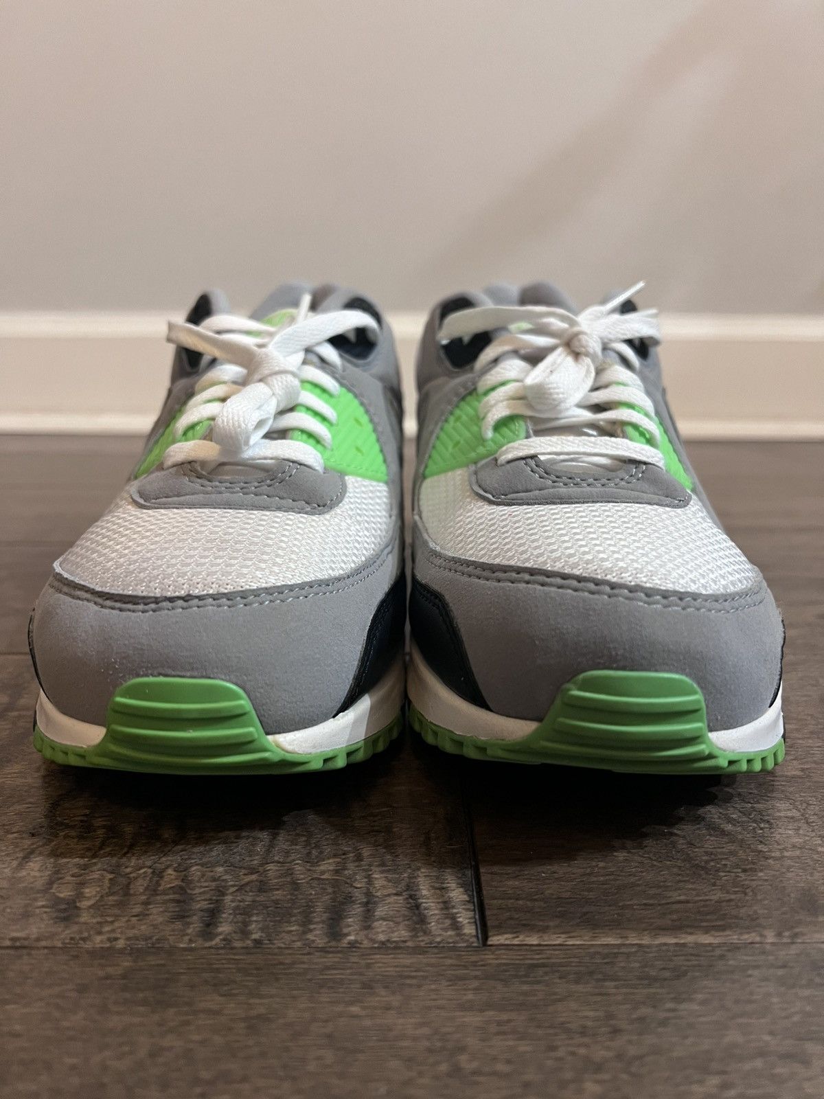 Nike Nike Air Max 90 Recraft Lime Green White Sneakers Size US 11.5 / EU 44-45 - 3 Thumbnail