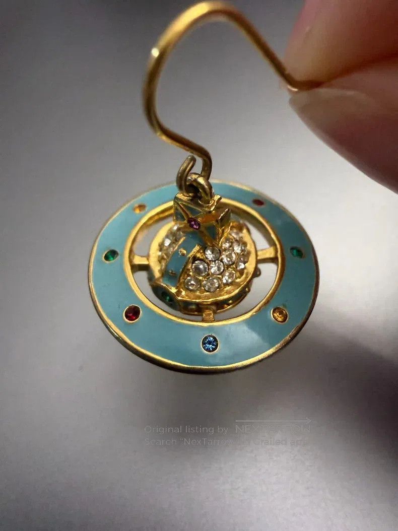 Vivienne Westwood Vivienne Westwood Saturn earrings Size ONE SIZE - 2 Thumbnail