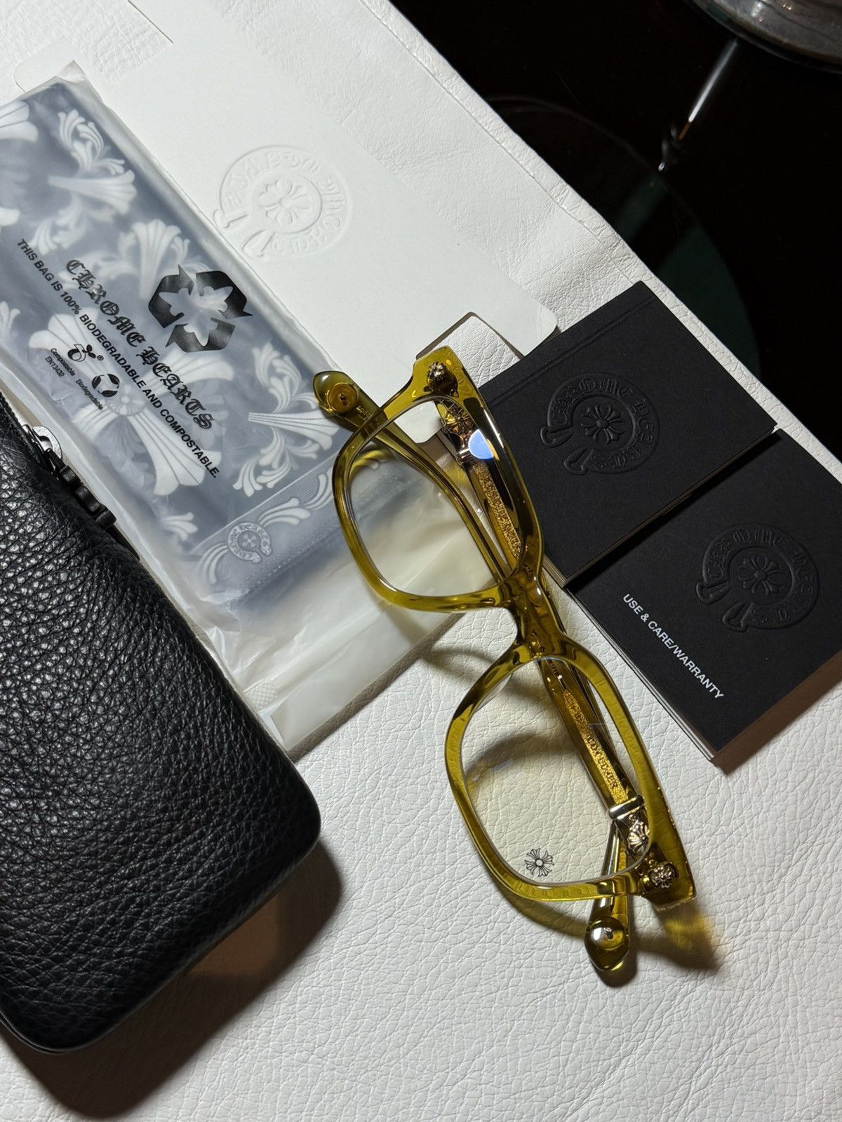 Chrome Hearts Chrome Hearts COX UCKER MAL glasses Size ONE SIZE - 1 Thumbnail