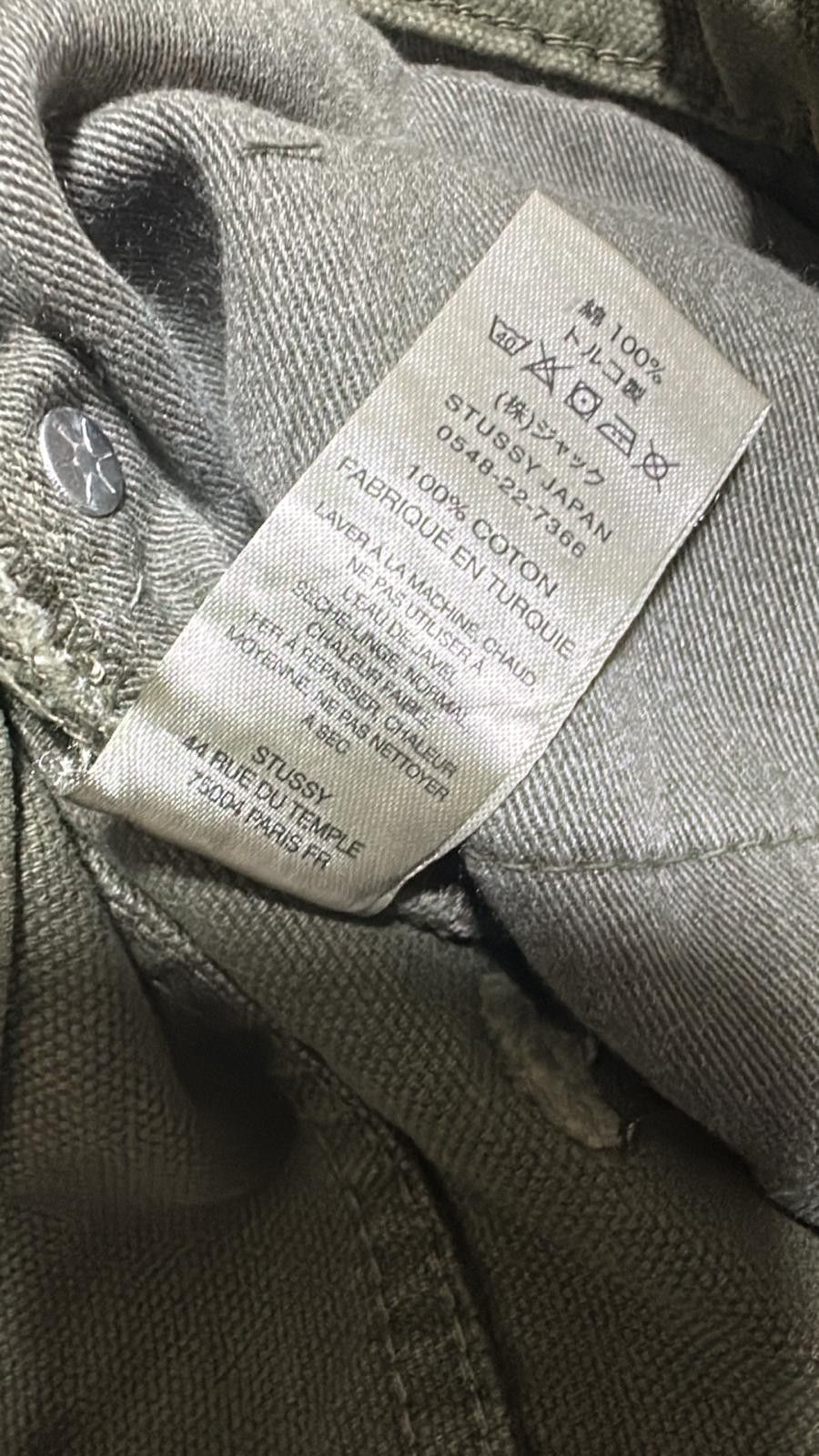 Stussy Stussy Big Ol Jean Size 28 Olive Drab Size US 28 / EU 44 - 7 Thumbnail