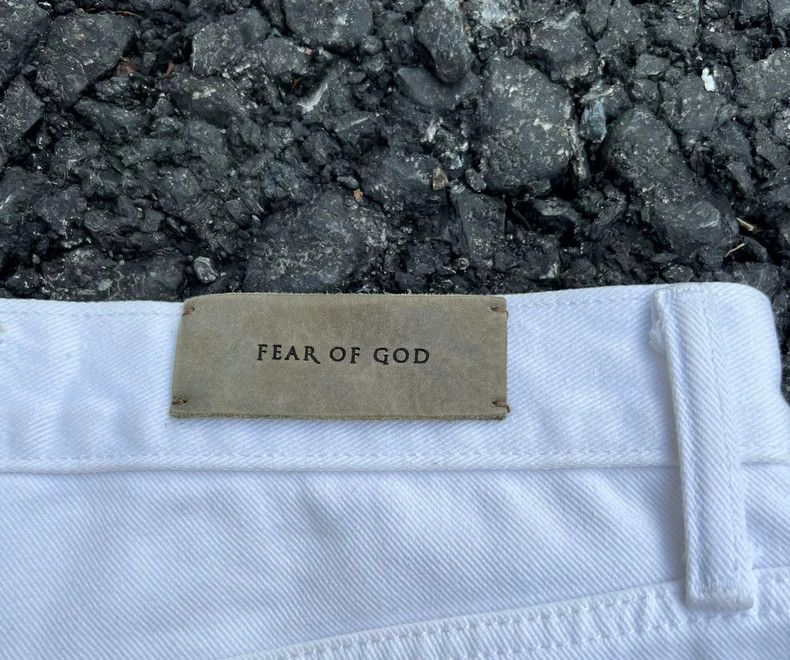 Fear of God Fear of God 4th white jeans Size US 29 - 8 Thumbnail
